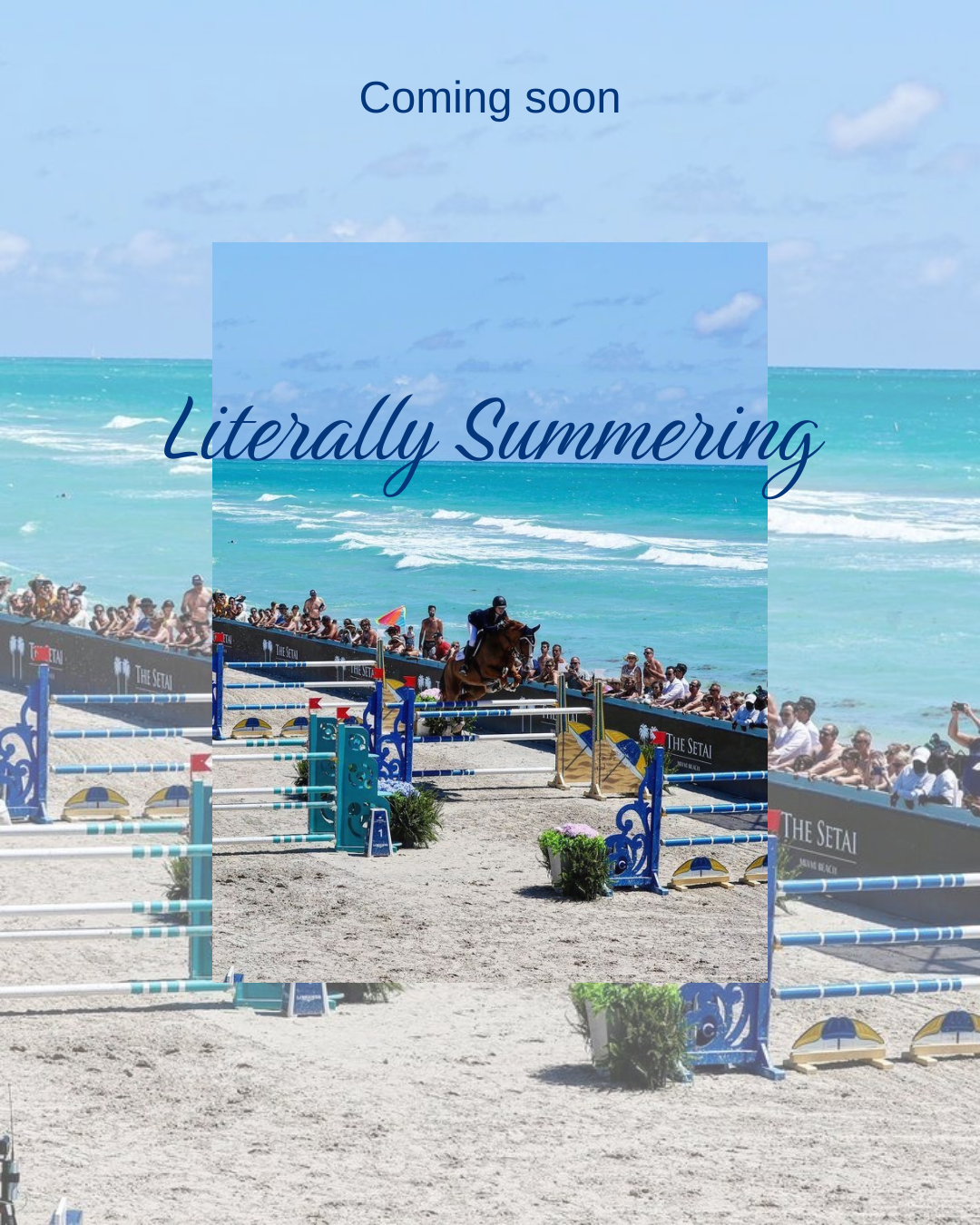 Csipkés Versenykesztyű - Literally Summering 💙🌊🩵