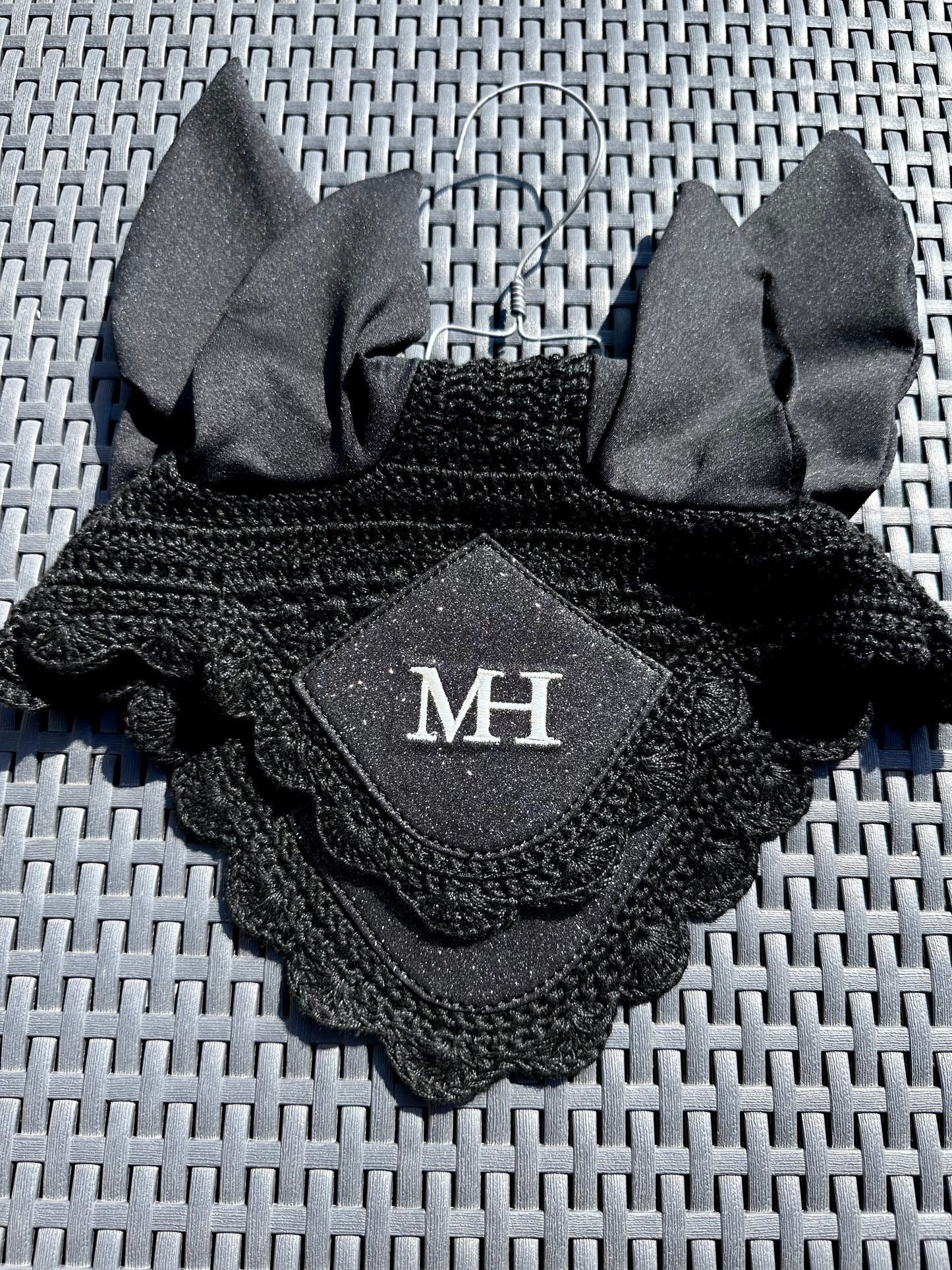 Glitter Fülvédő - Black - FULL