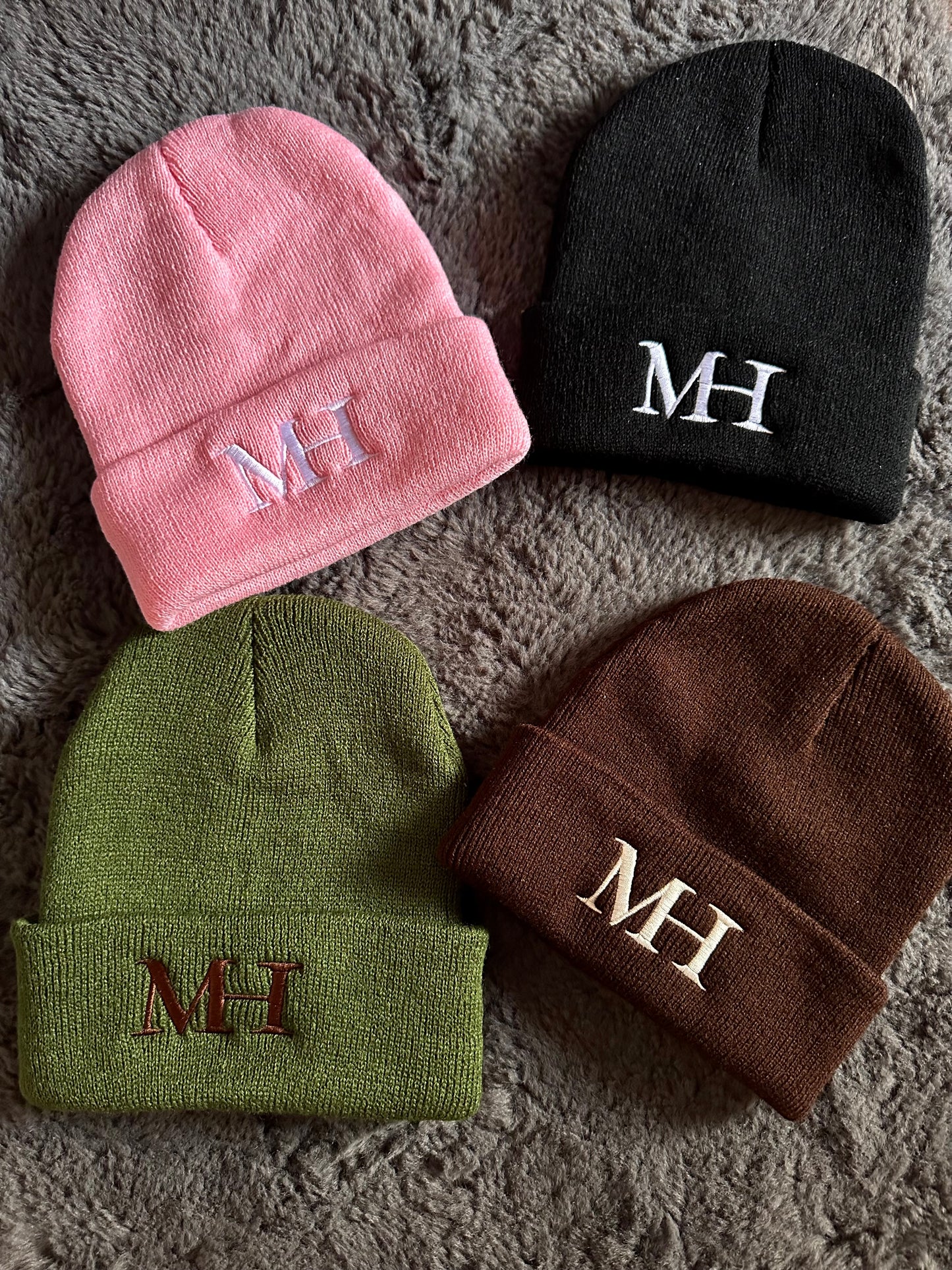 MH - Beanie - Pink-Black đ