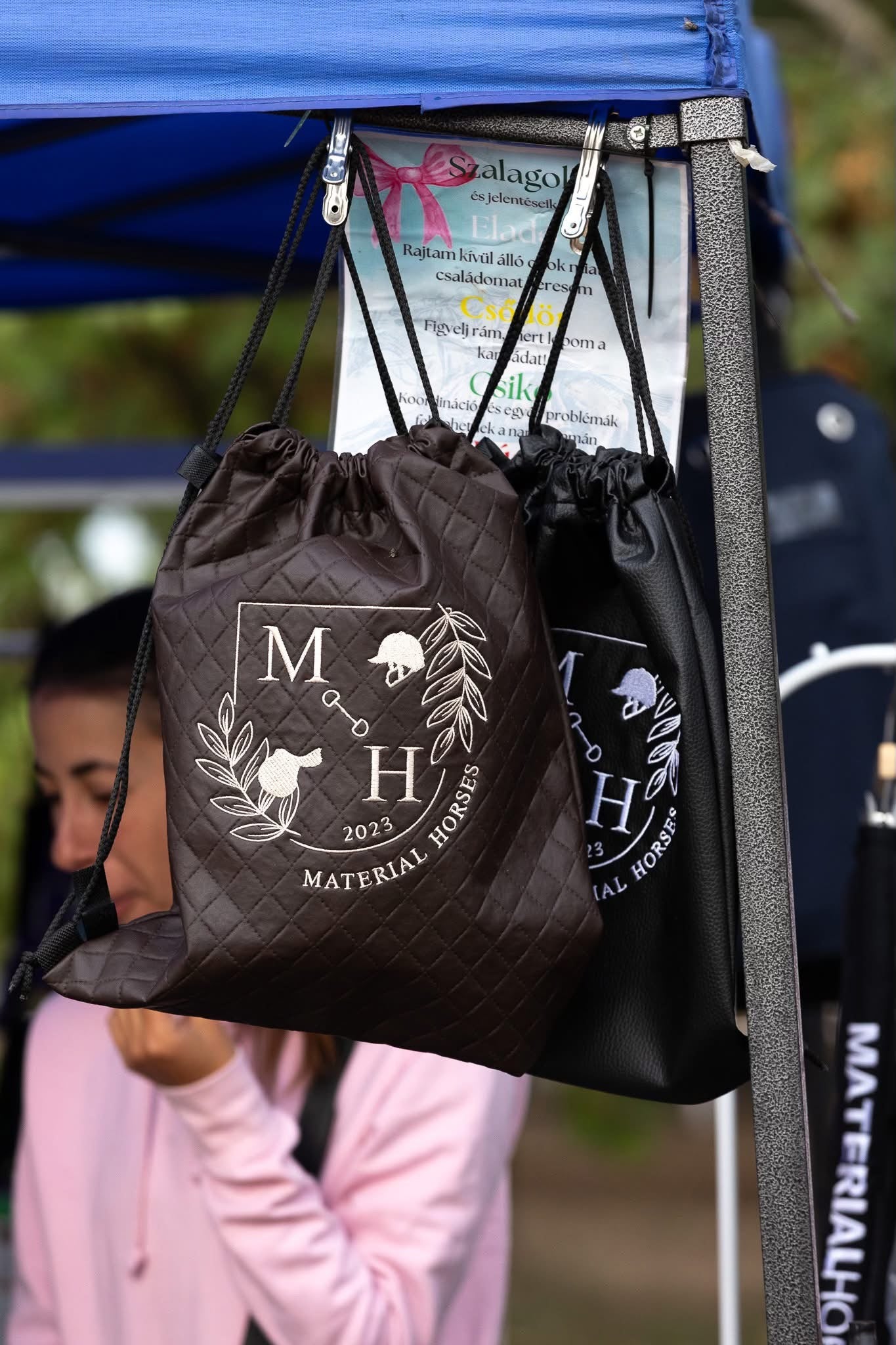 Kobaktartó / Tornazsák - Fekete