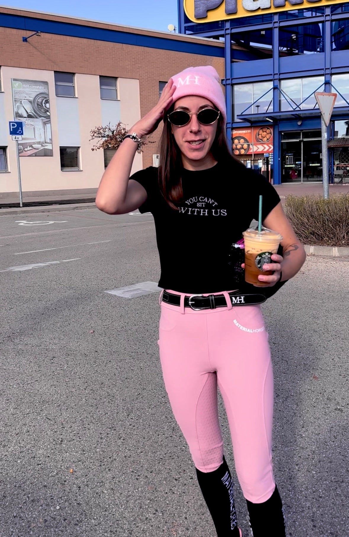 ELŐRENDELÉS - Full Seat Leggings - Pink 🌸🩷