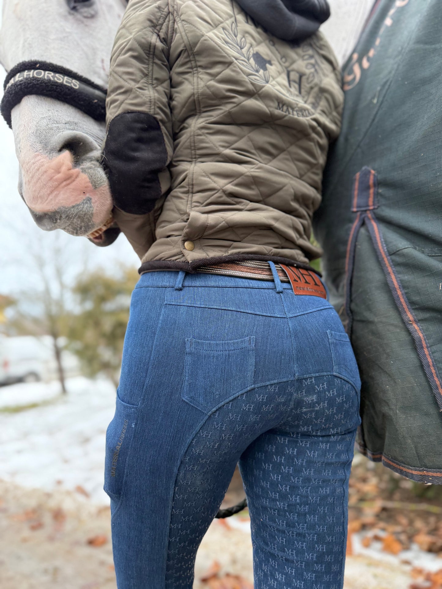 Full Seat Breeches - Denim Summer 👖🌞