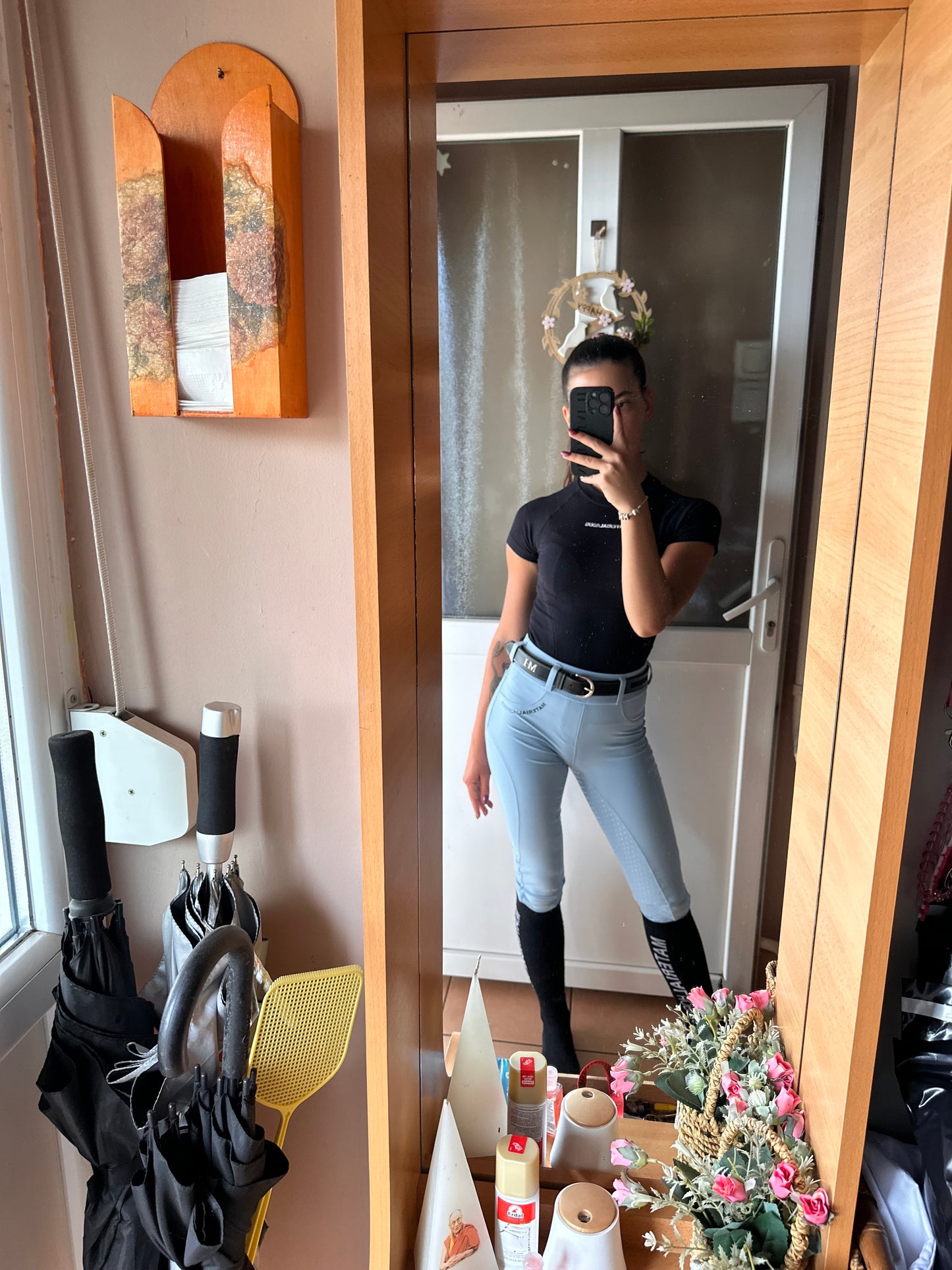 🩵Full Seat Leggings - Baby Blue🩵