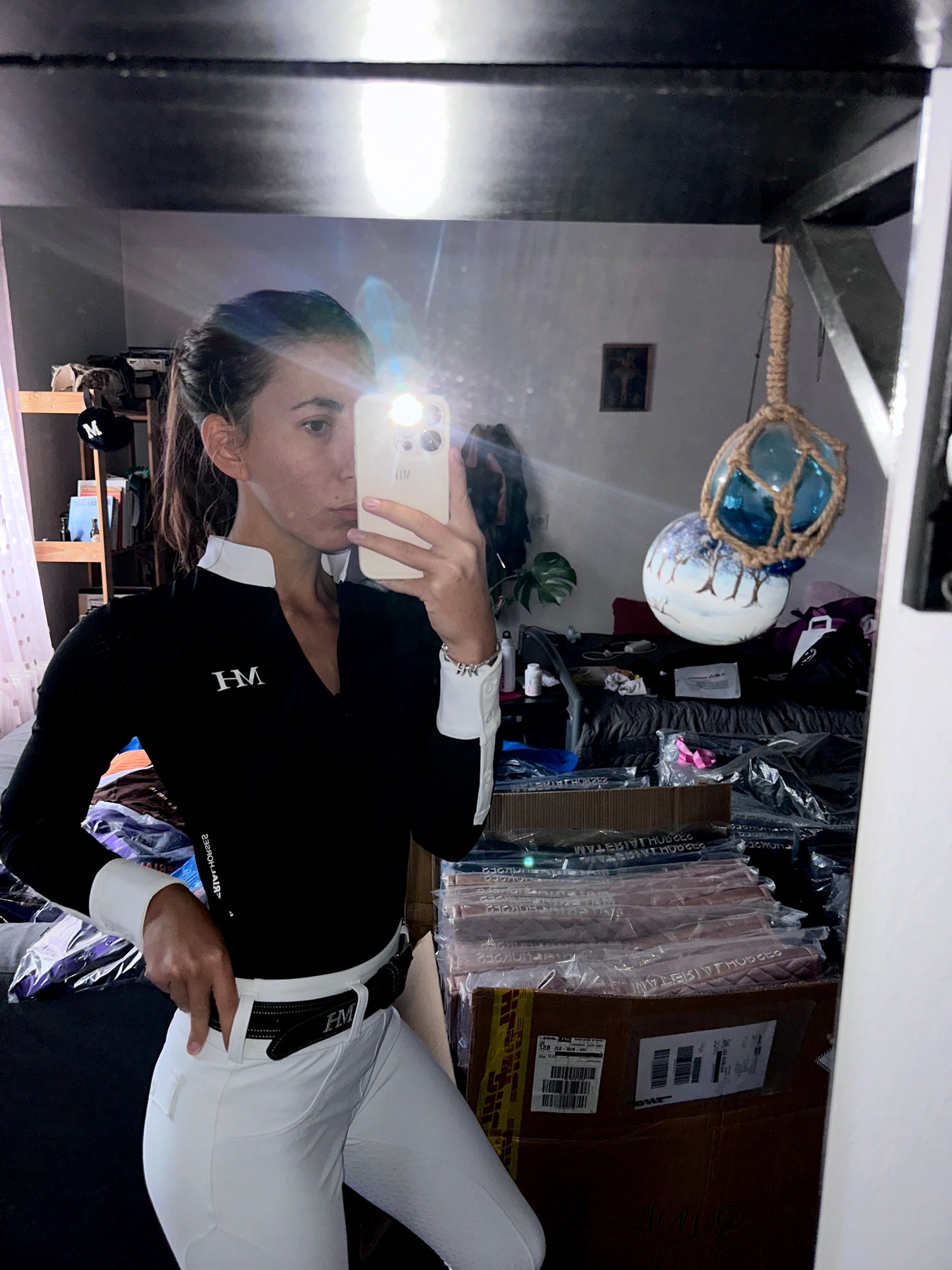 Longsleeve Show Top - Black đ€đ