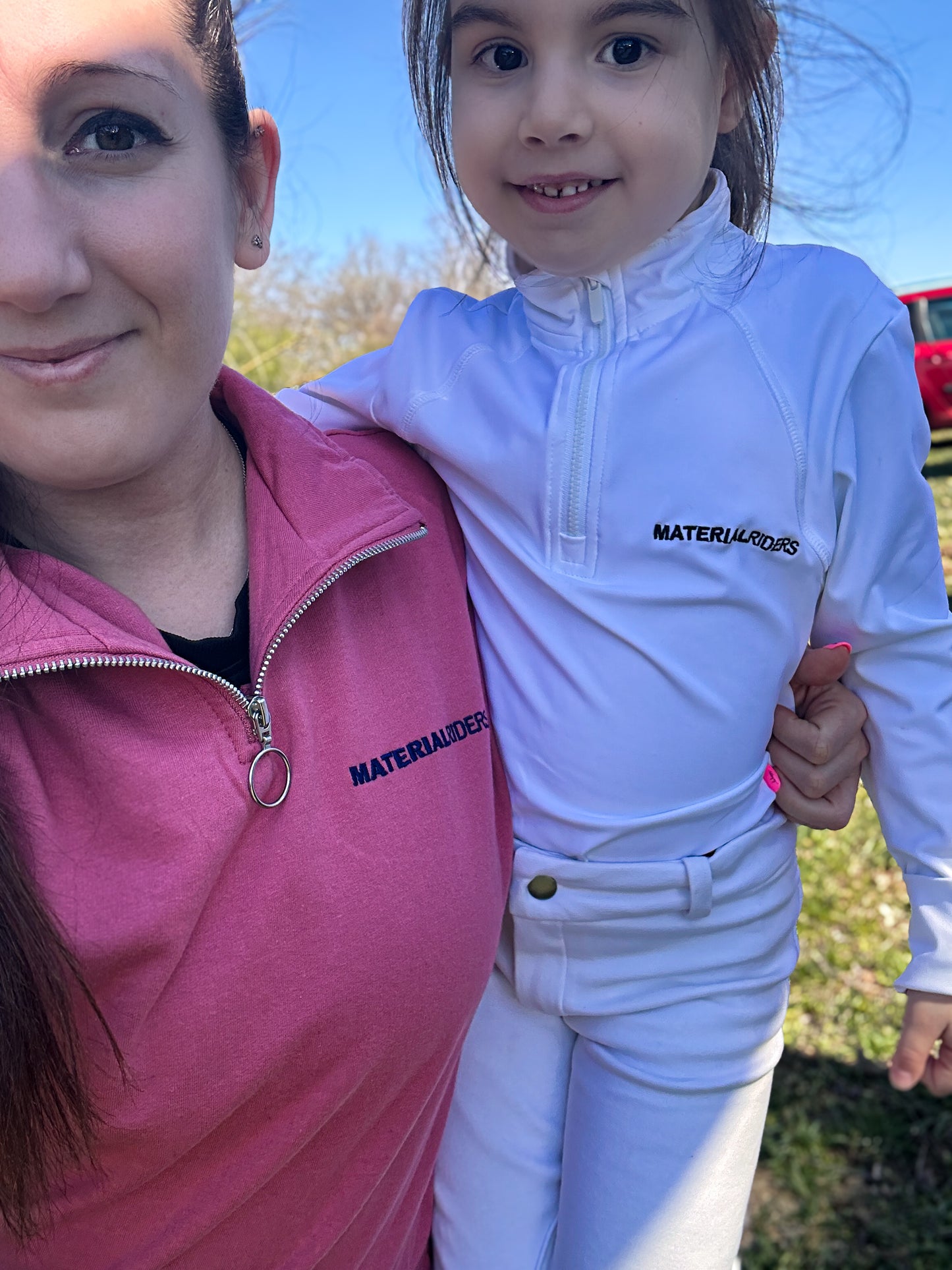 Crop pulóver - Dusty Pink x Navy