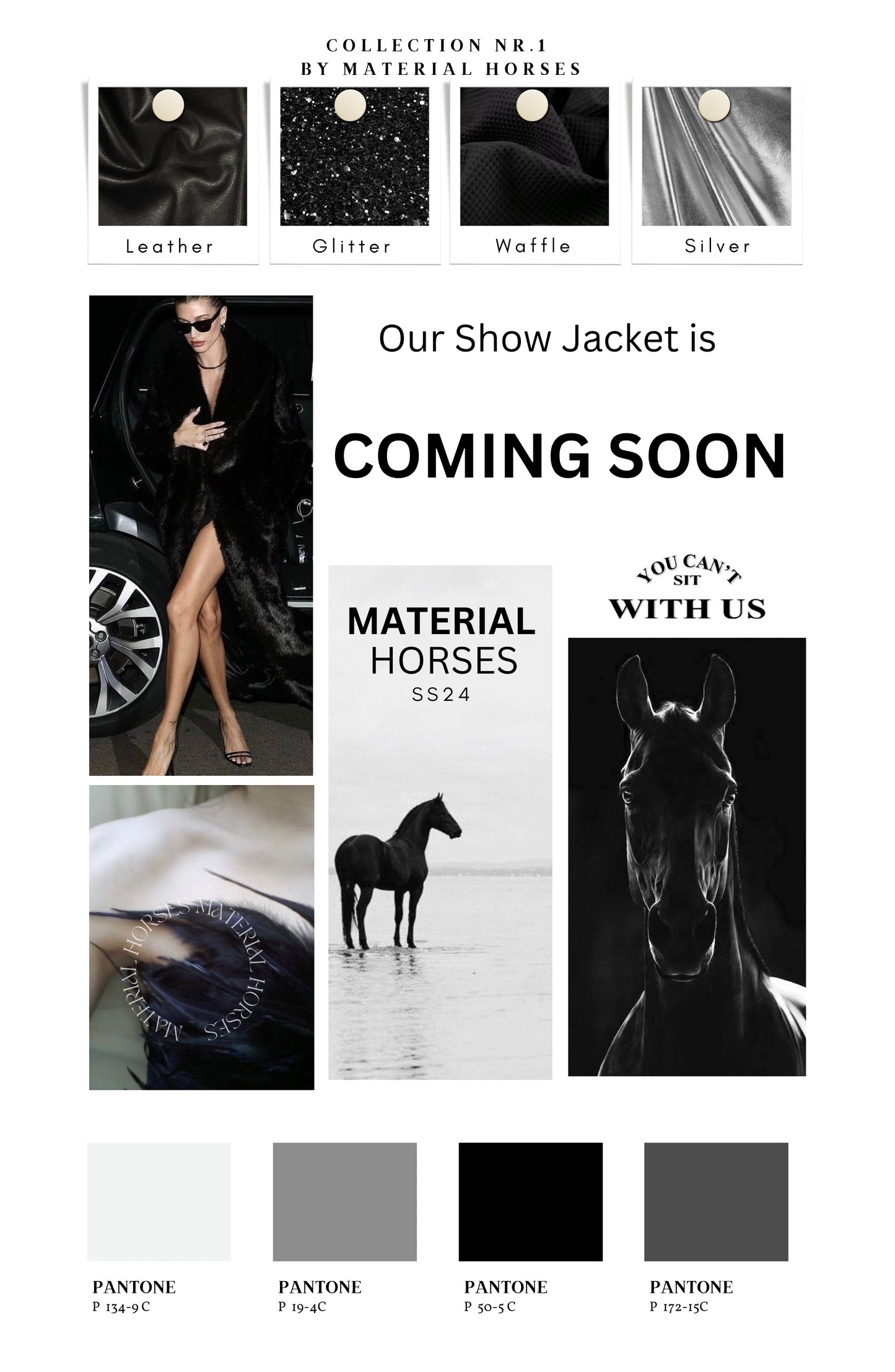 Show Jacket - Champion - Black Glitter