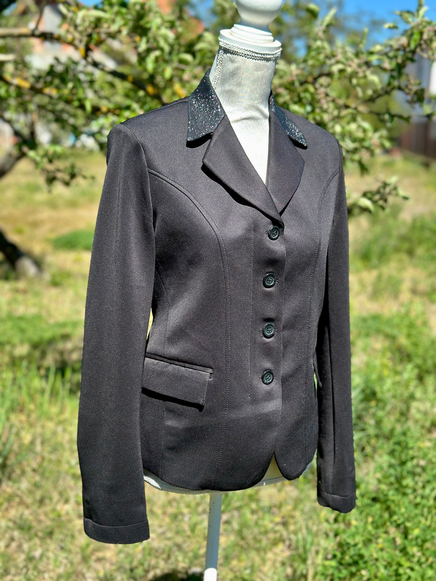 Show Jacket - Champion - Black Glitter