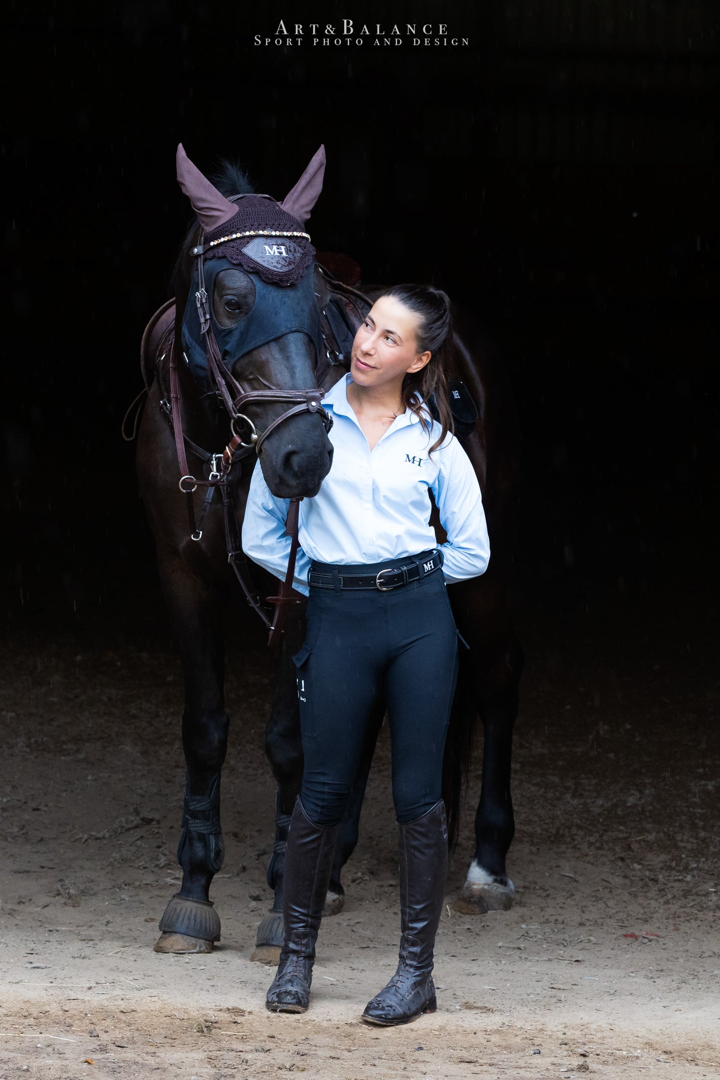 Pre Fall Riding Shirt - Baby Blue