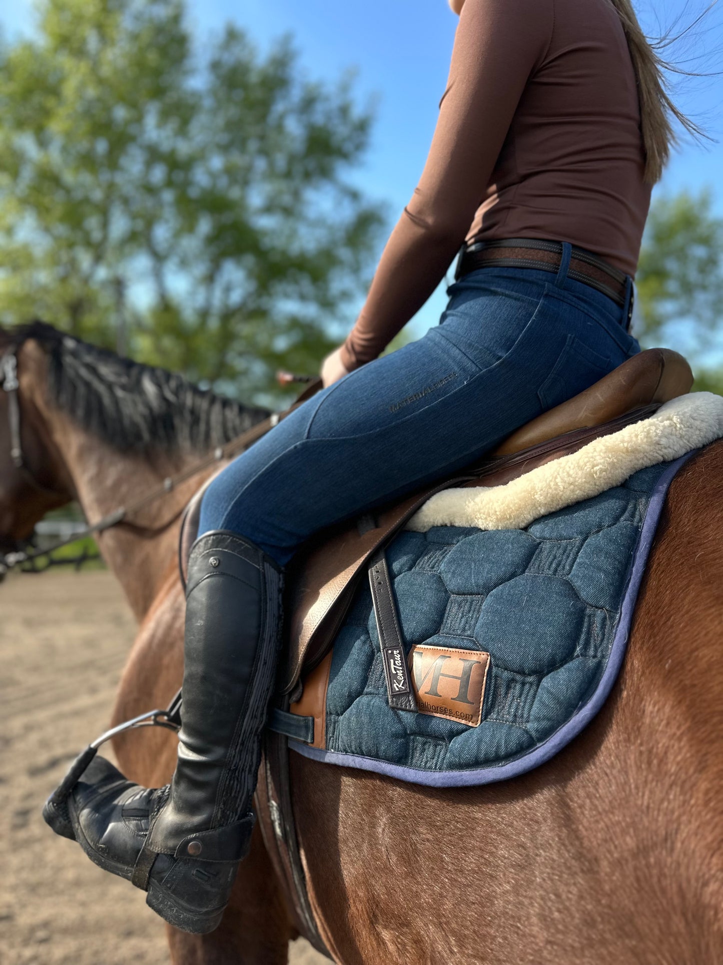 Full Seat Breeches - Denim Summer 👖🌞
