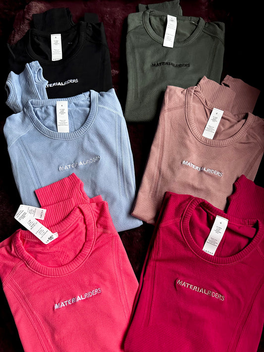 Kompressziós hosszúujjú lovaglófelső - Utolsó darabok %