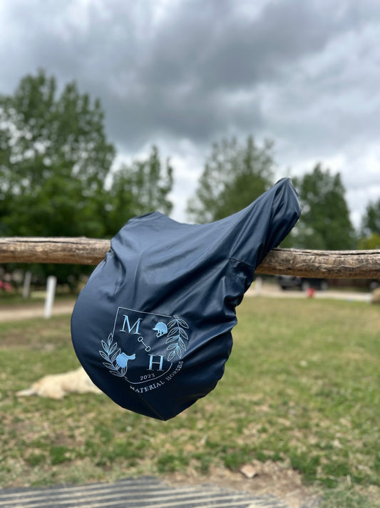 Nyereghuzat - Műbőr - Navy 💙🌊🩵