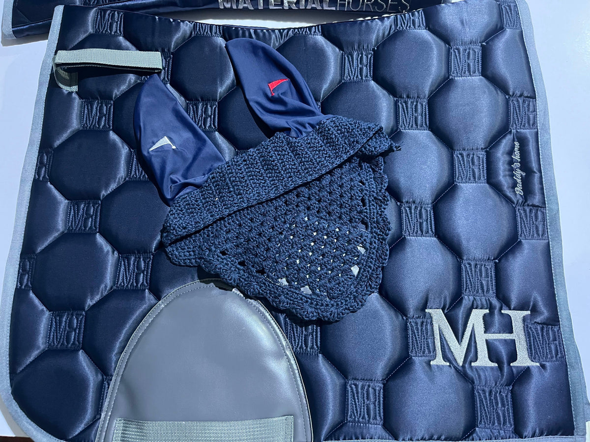 Daddy’s Home - Satin Saddlepad SET - DRESSAGE
