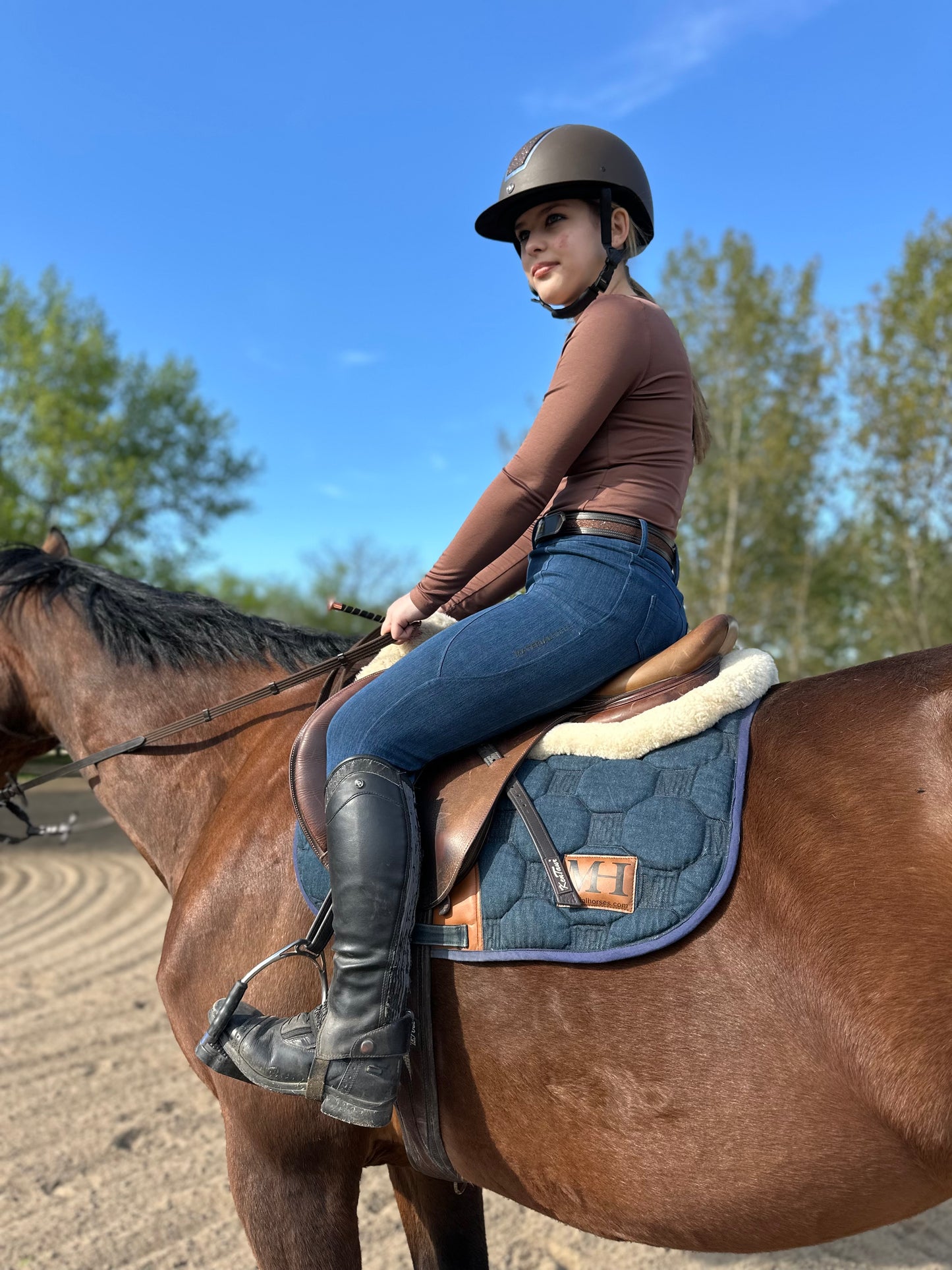 Full Seat Breeches - Denim Summer 👖🌞