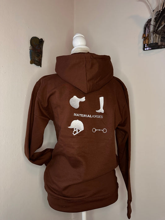 Material Horses - Hoodie - XL