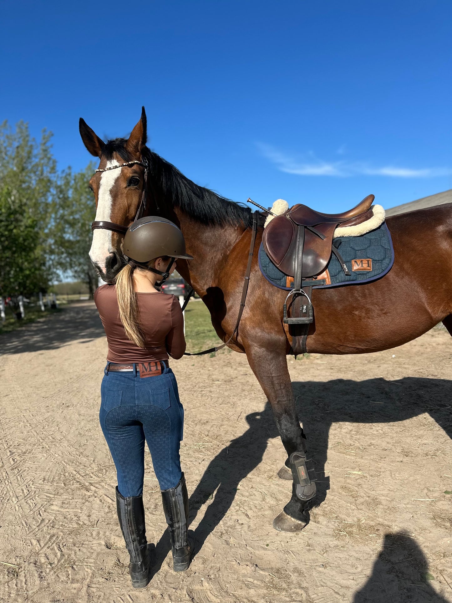Full Seat Breeches - Denim Summer 👖🌞