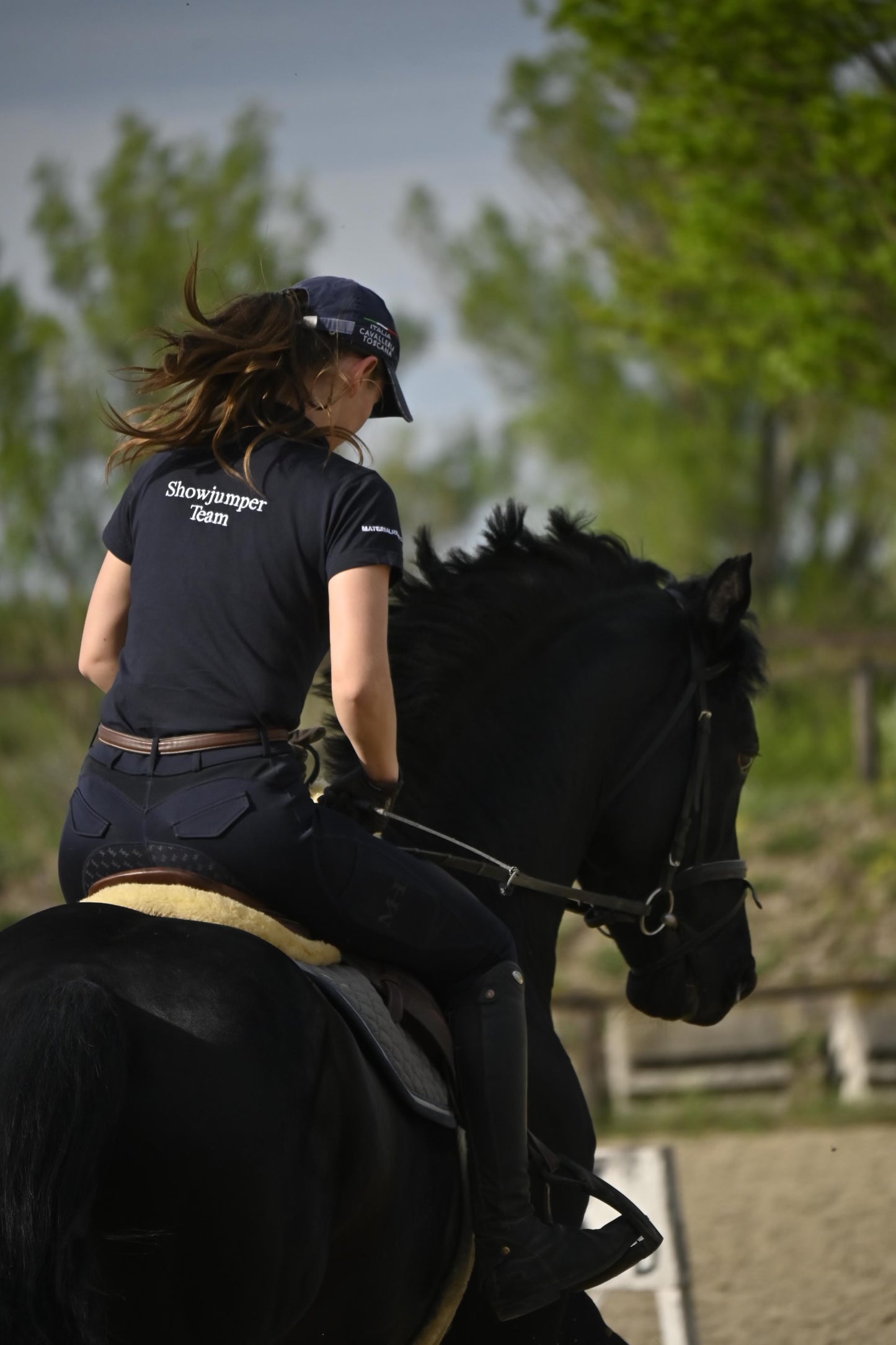 Showjumper Team - Sport T - Black