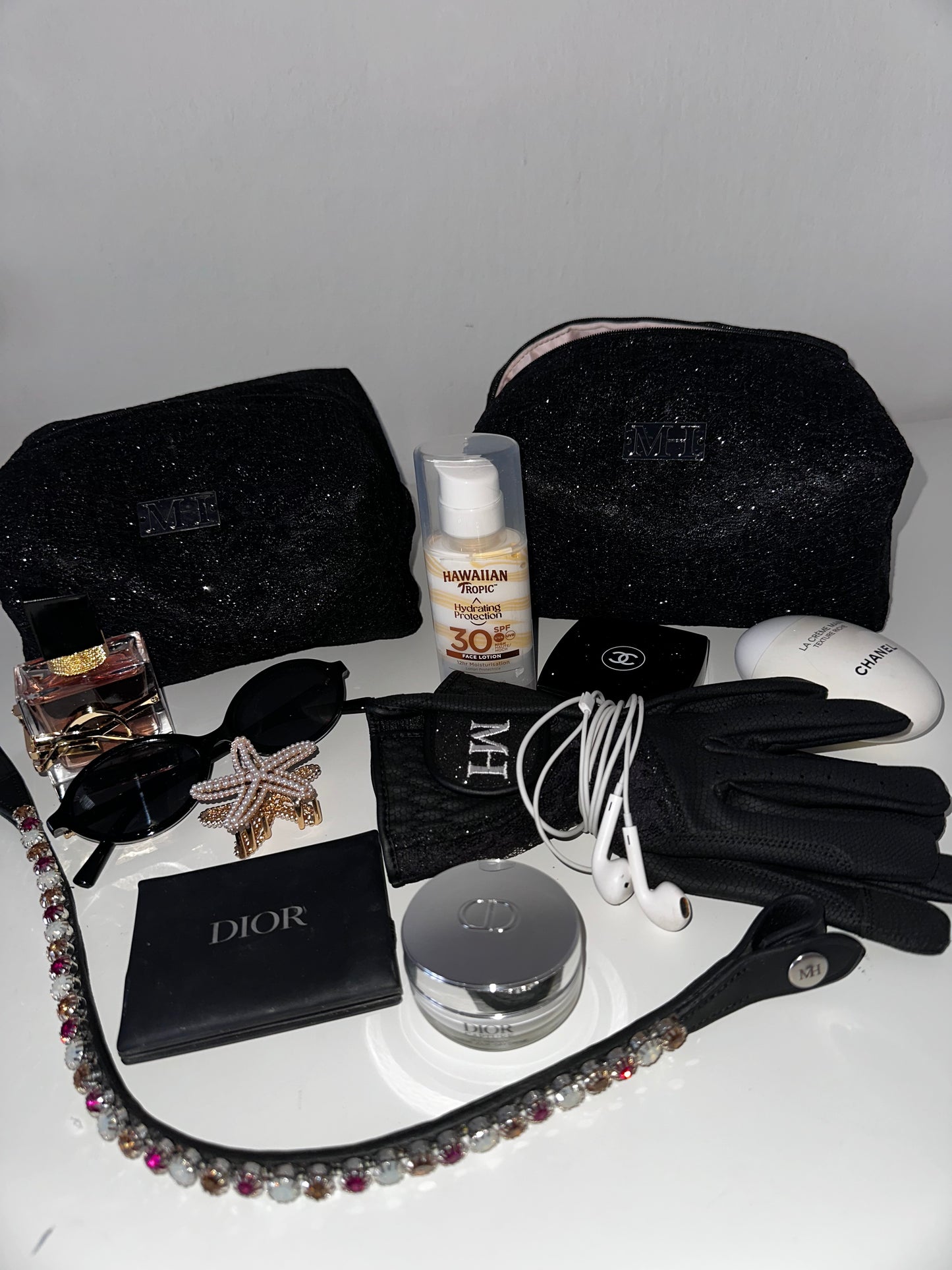 MH - Beauty Bag - Fekete csipke🖤