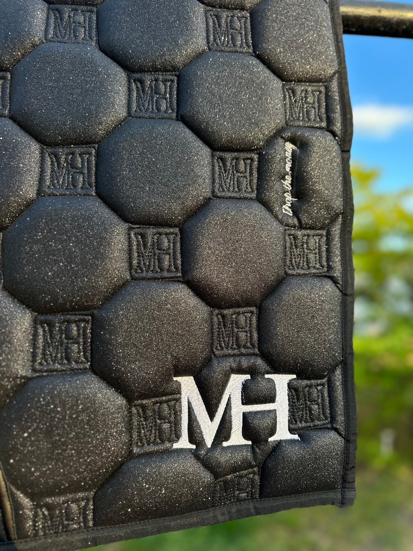 DRESSAGE Saddlepad - Drop the Money🖤✨