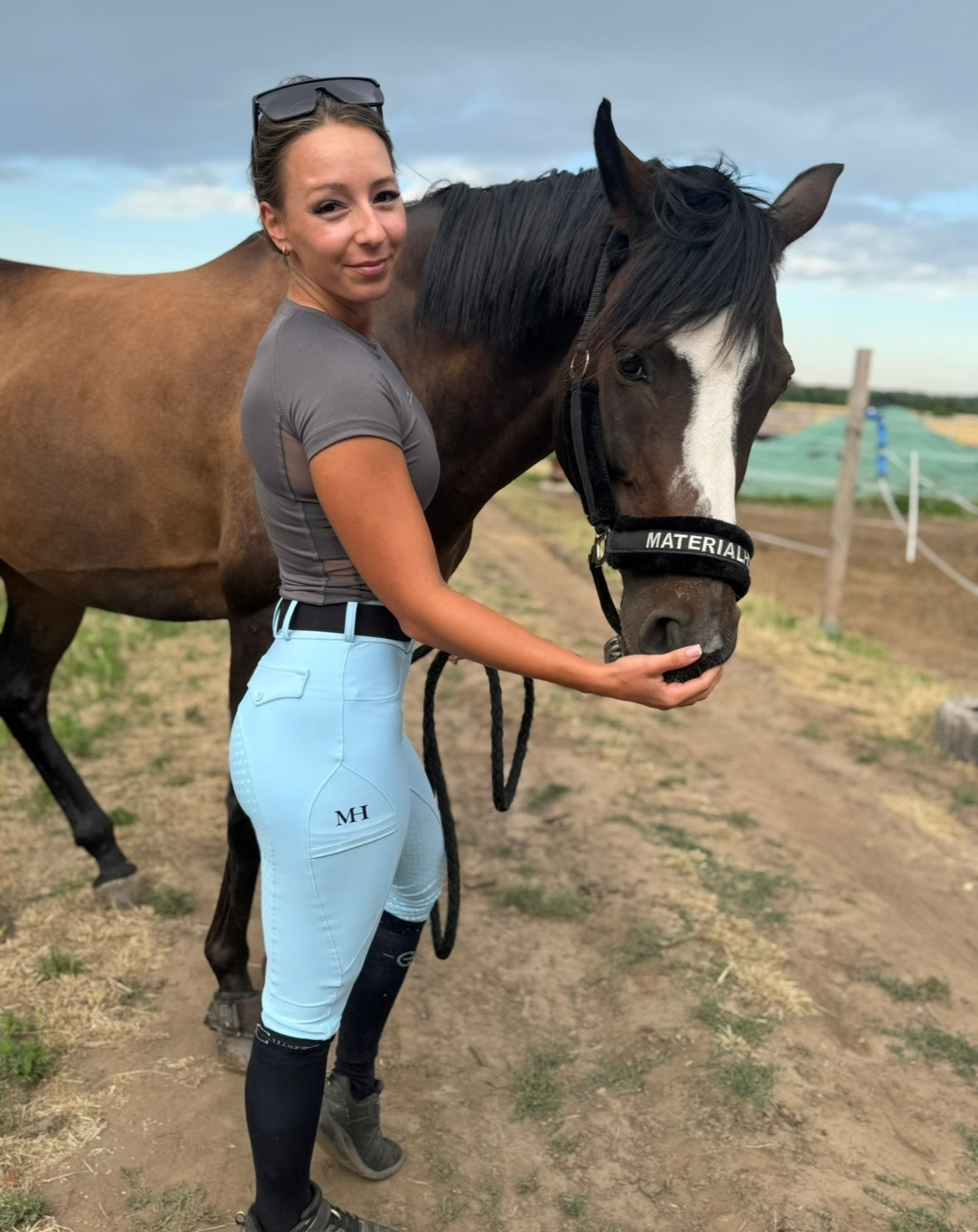 🩵Full Seat Leggings - Baby Blue🩵
