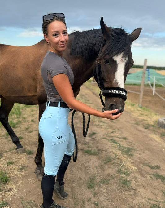 🩵Full Seat Leggings - Baby Blue🩵 - ELŐRENDELÉS