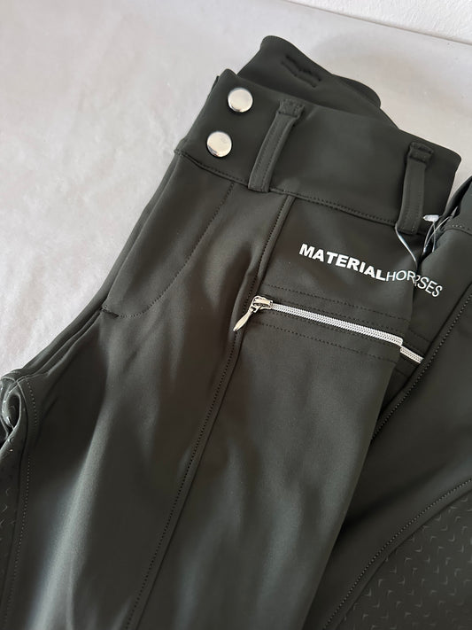 Bevezető áron - Full Seat Silicone Breeches - Double Pocket - Olive 🫒