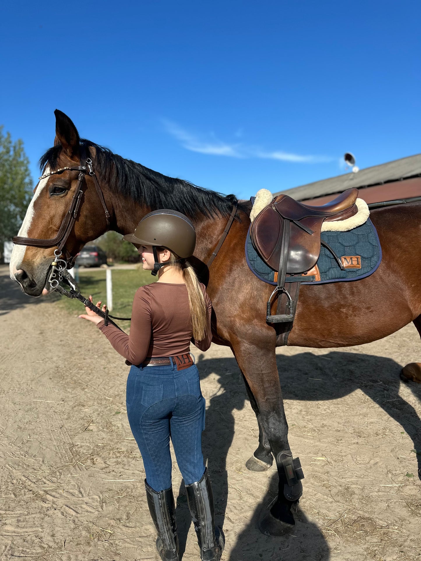 Full Seat Breeches - Denim Summer 👖🌞