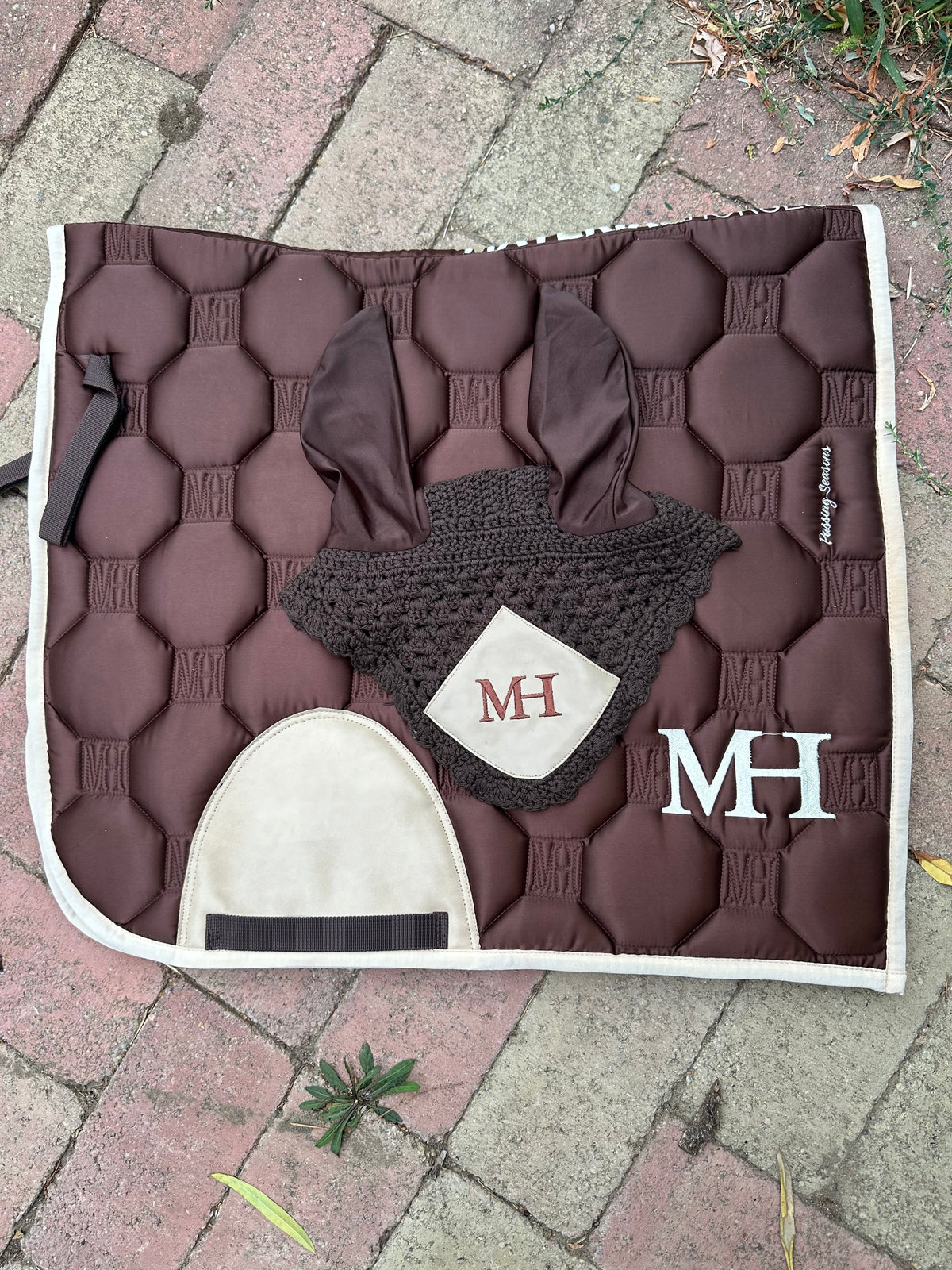 Passing Seasons - Satin Saddlepad SET DÍJLOVAS🤎🍂