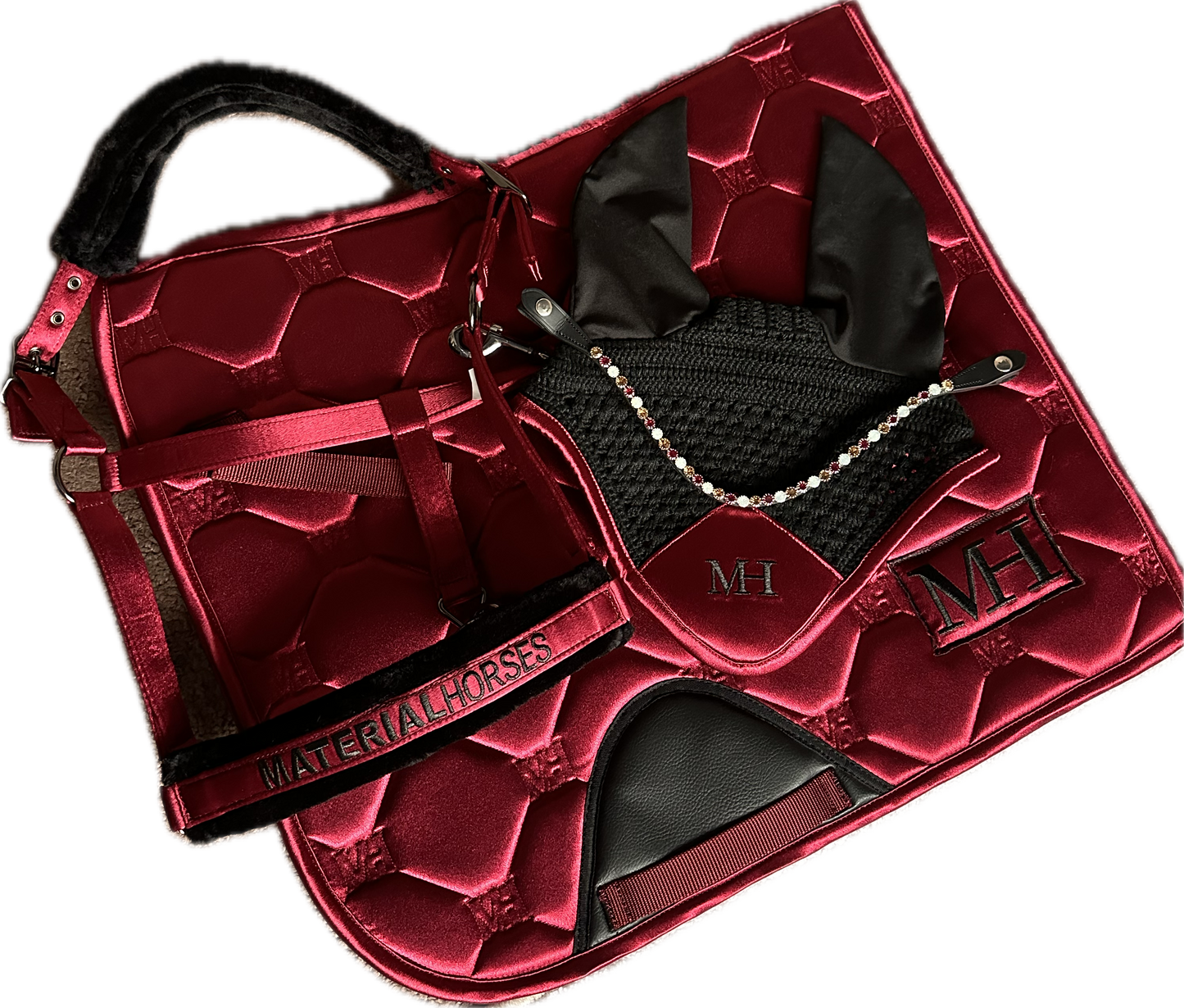 Advent - Szatén Nyeregalátét Nagy Szett - Díjlovas