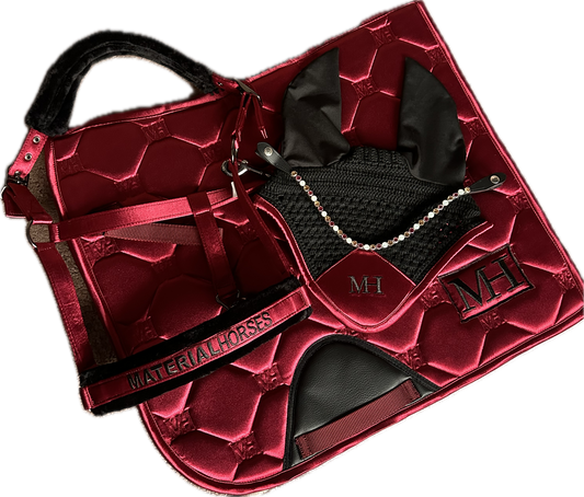 Advent - Szatén Nyeregalátét Nagy Szett - Díjlovas