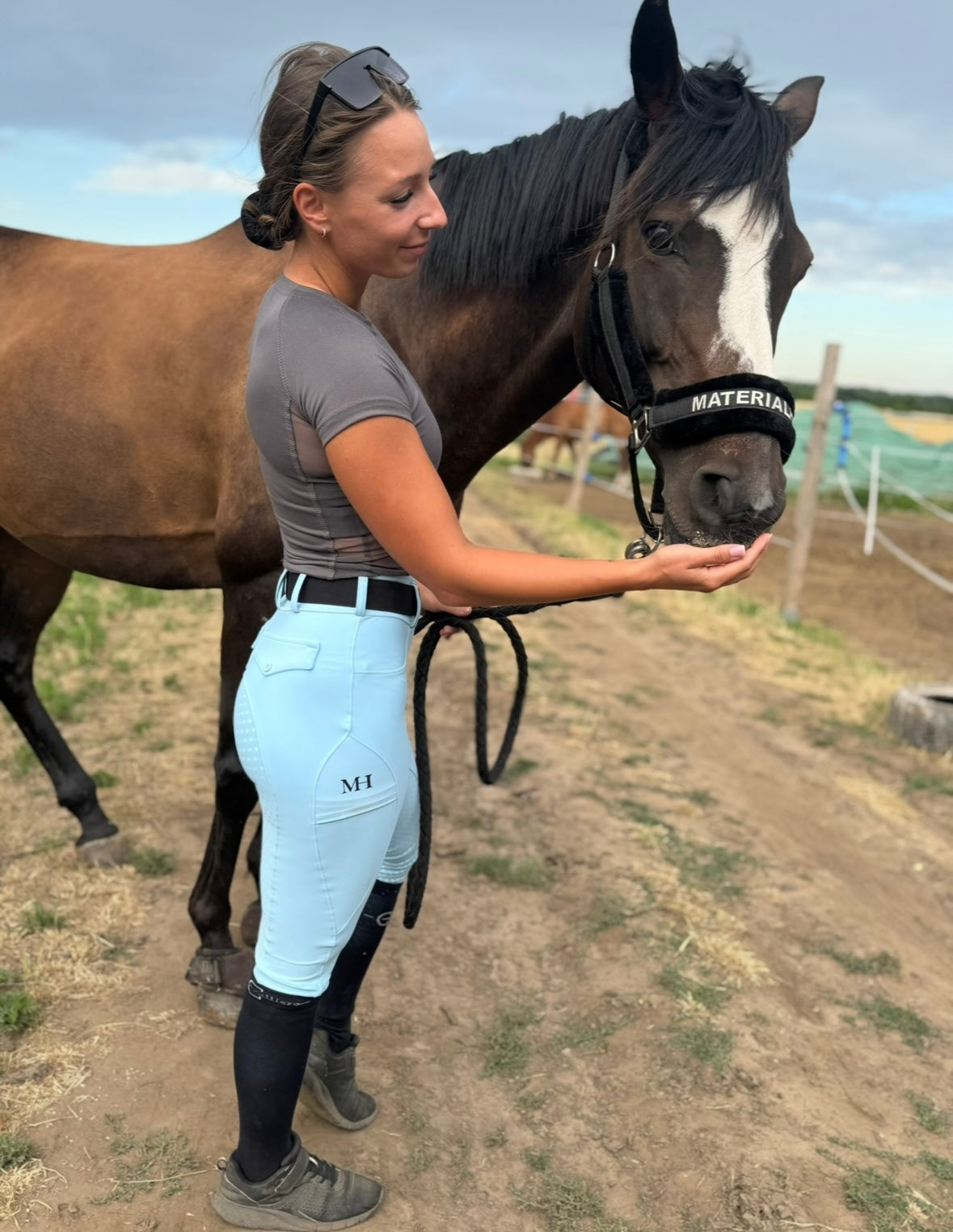 🩵Full Seat Leggings - Baby Blue🩵