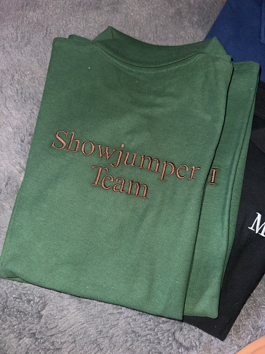 Showjumper Team - Galléros Sport póló - Hunter Green