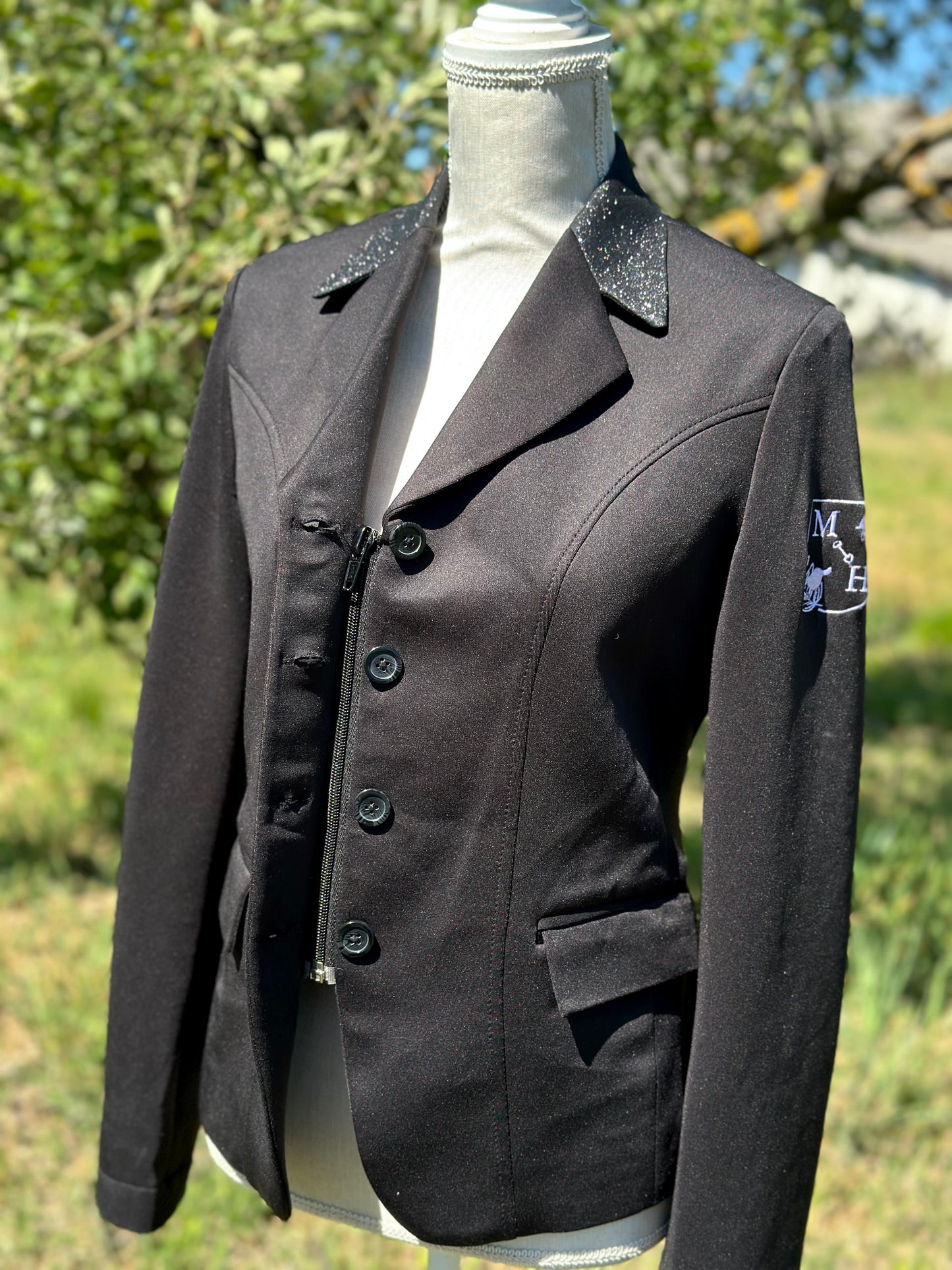Show Jacket - Champion - Black Glitter