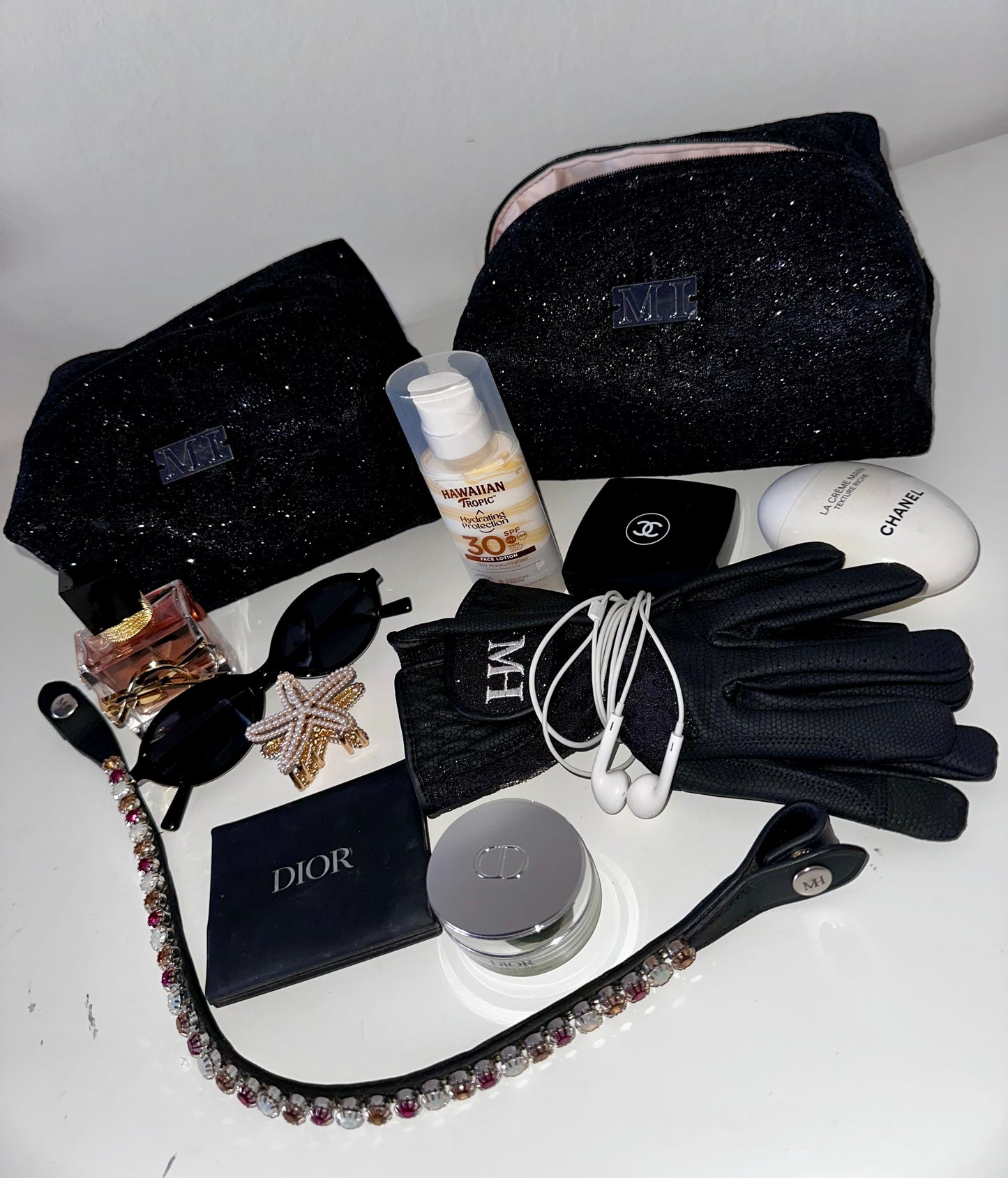 MH - Beauty Bag - Fekete csipke🖤