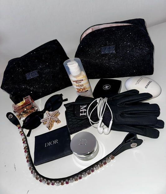 MH - Beauty Bag - Fekete csipke🖤