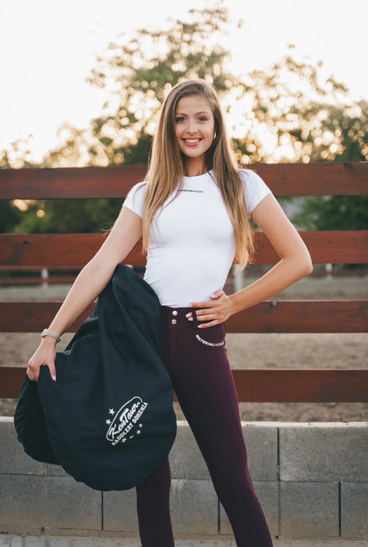 Kompressziós Sport top - Fehér