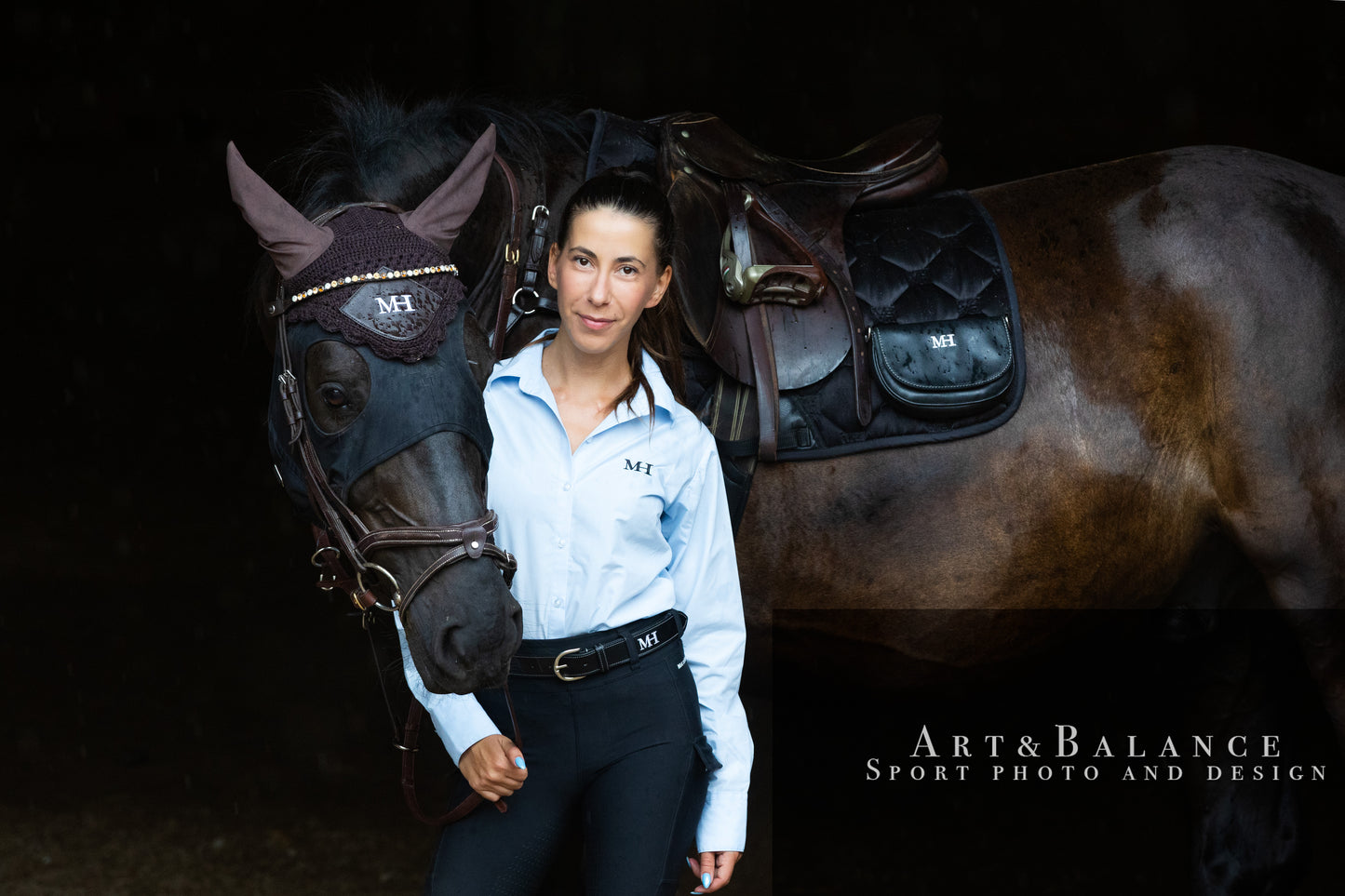 Pre Fall Riding Shirt - Baby Blue