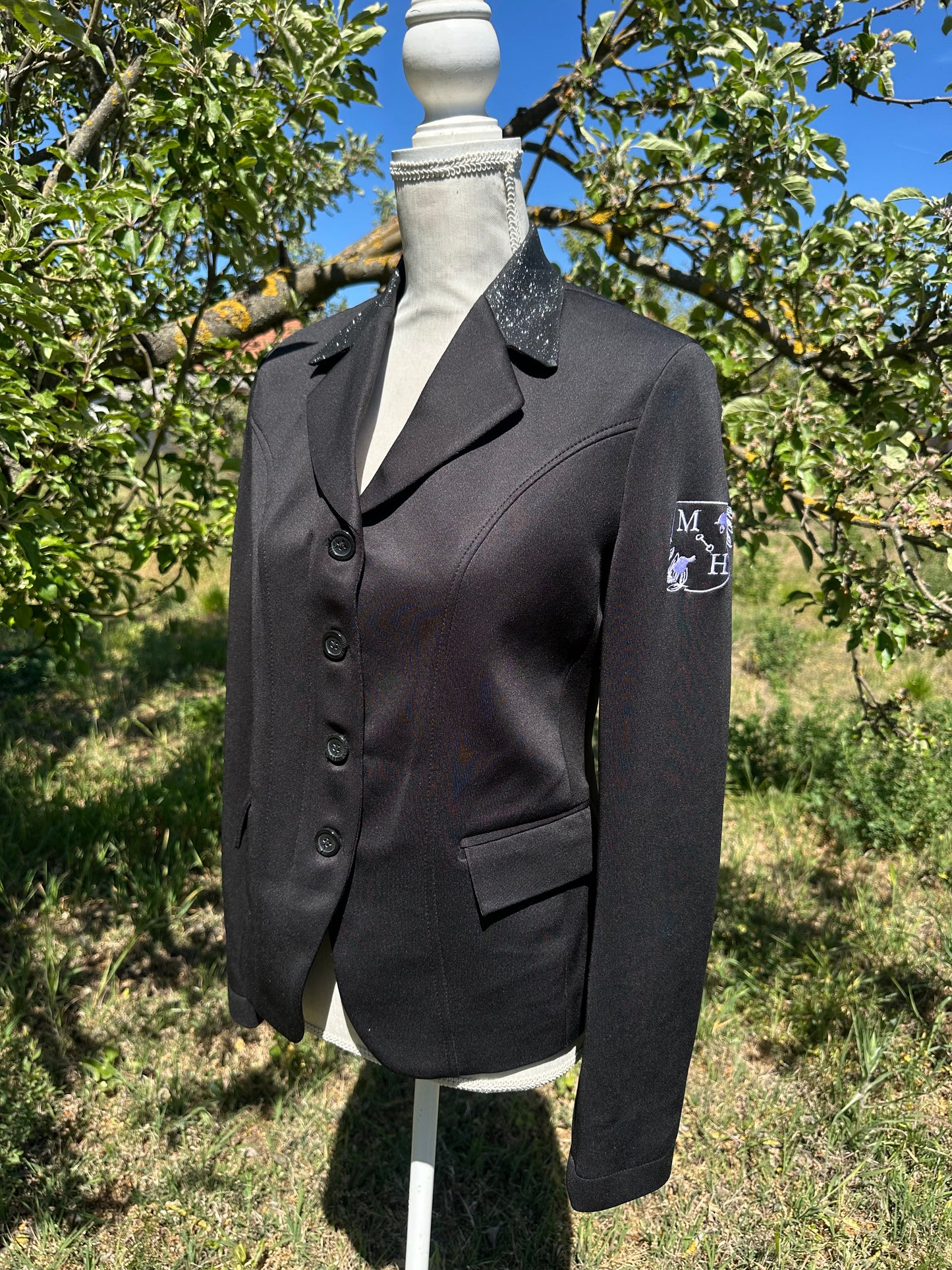 Show Jacket - Champion - Black Glitter
