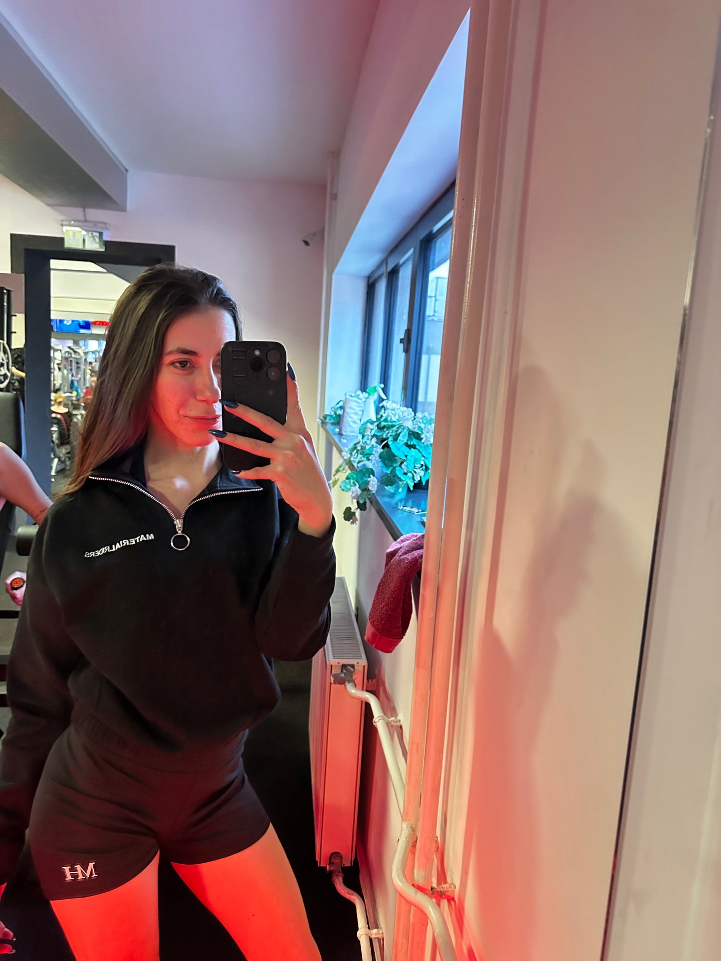 Crop pulóver - Black🖤