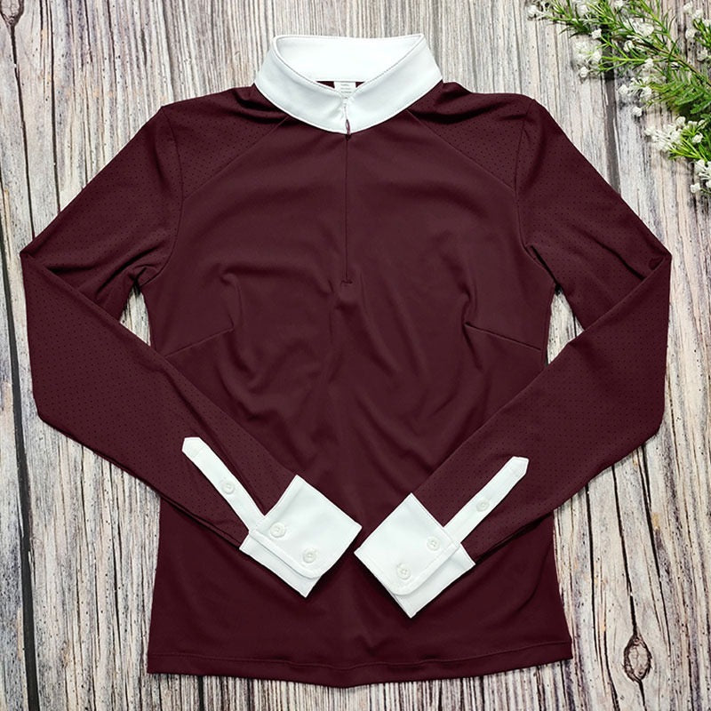 Longsleeve Show Top - Bordeaux 🍷