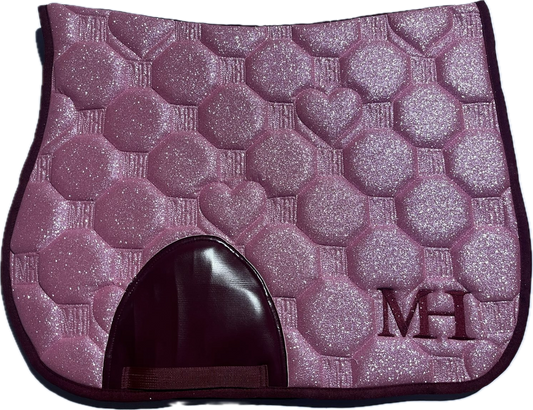 Előrendelés - Valentine’s Day - Glitter Saddlepad Set 🩷🌸