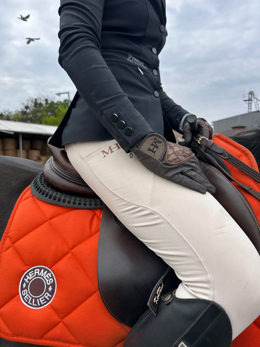 Csipkés Verseny Kesztyű - Barna