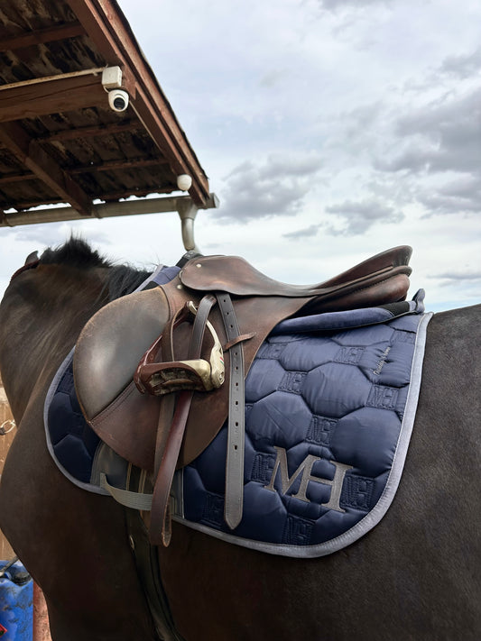 Daddy’s Home - Satin Saddlepad SET - JUMP