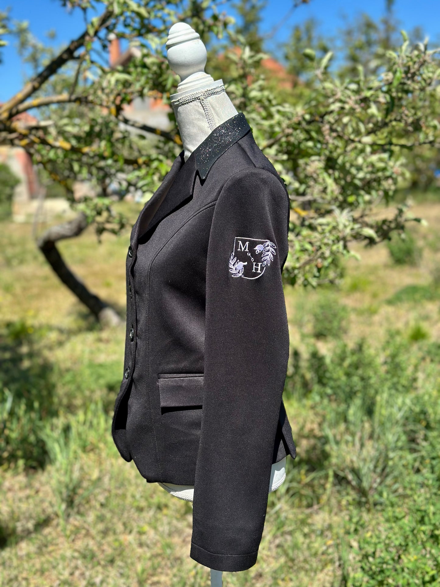 Show Jacket - Champion - Black Glitter