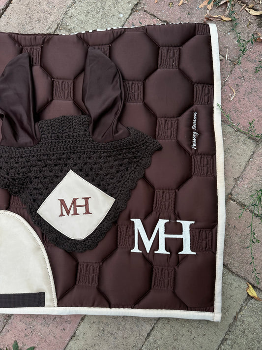 Passing Seasons - Satin Saddlepad SET DÍJLOVAS🤎🍂