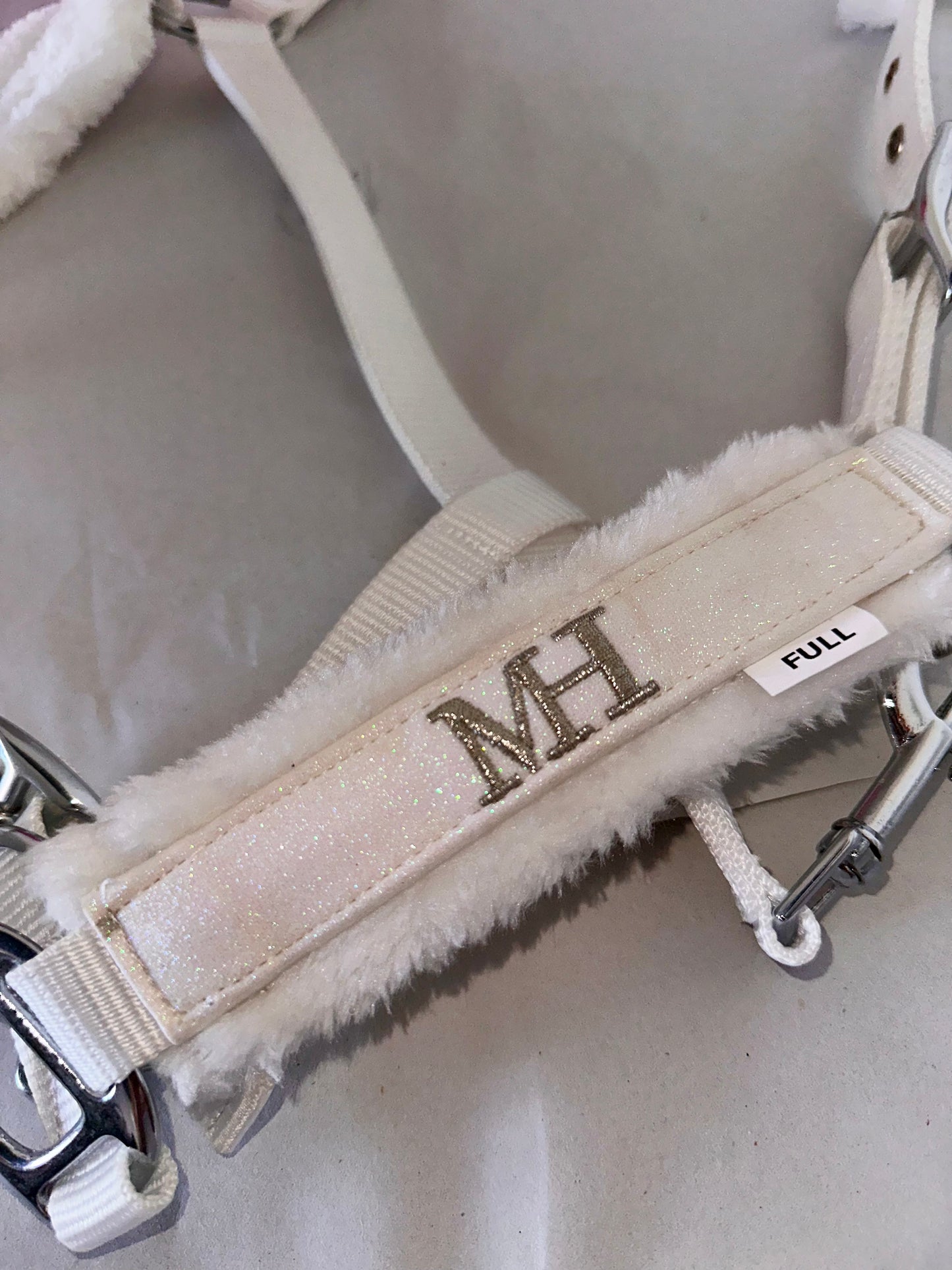 👰🏼Just Married👰🏼 Material Horses Glitter Transfer Halter - Esküvői fotózásokhoz