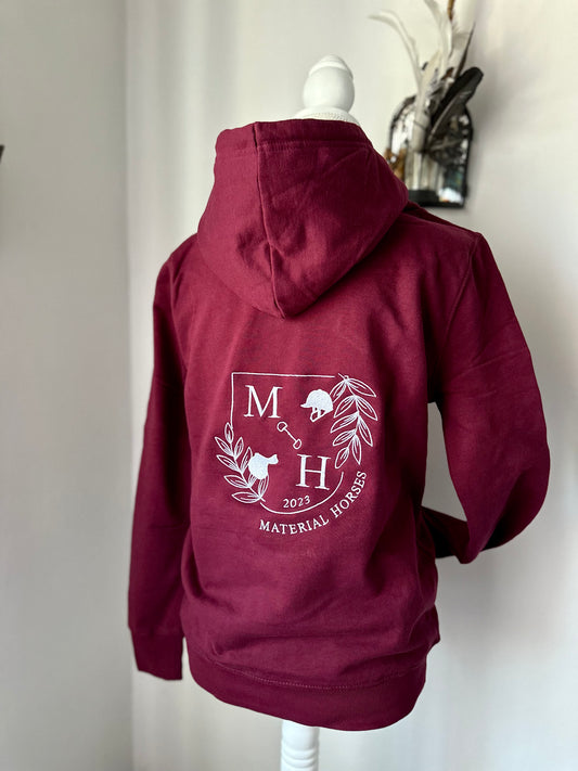 New Logo - Hoodie - Burgundy🍷