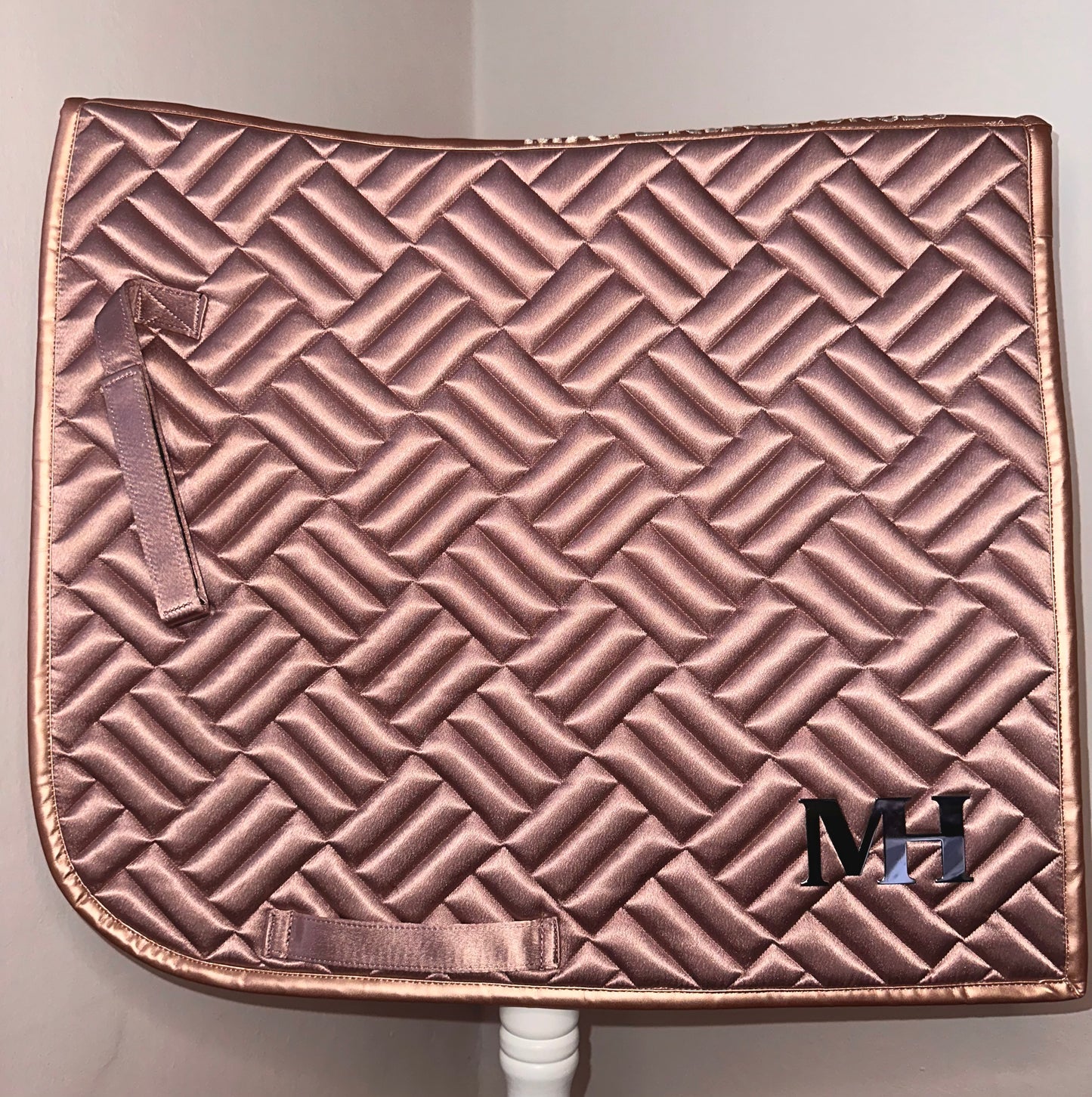 Premium Satin Saddlepad - DRESSAGE - Rosegold