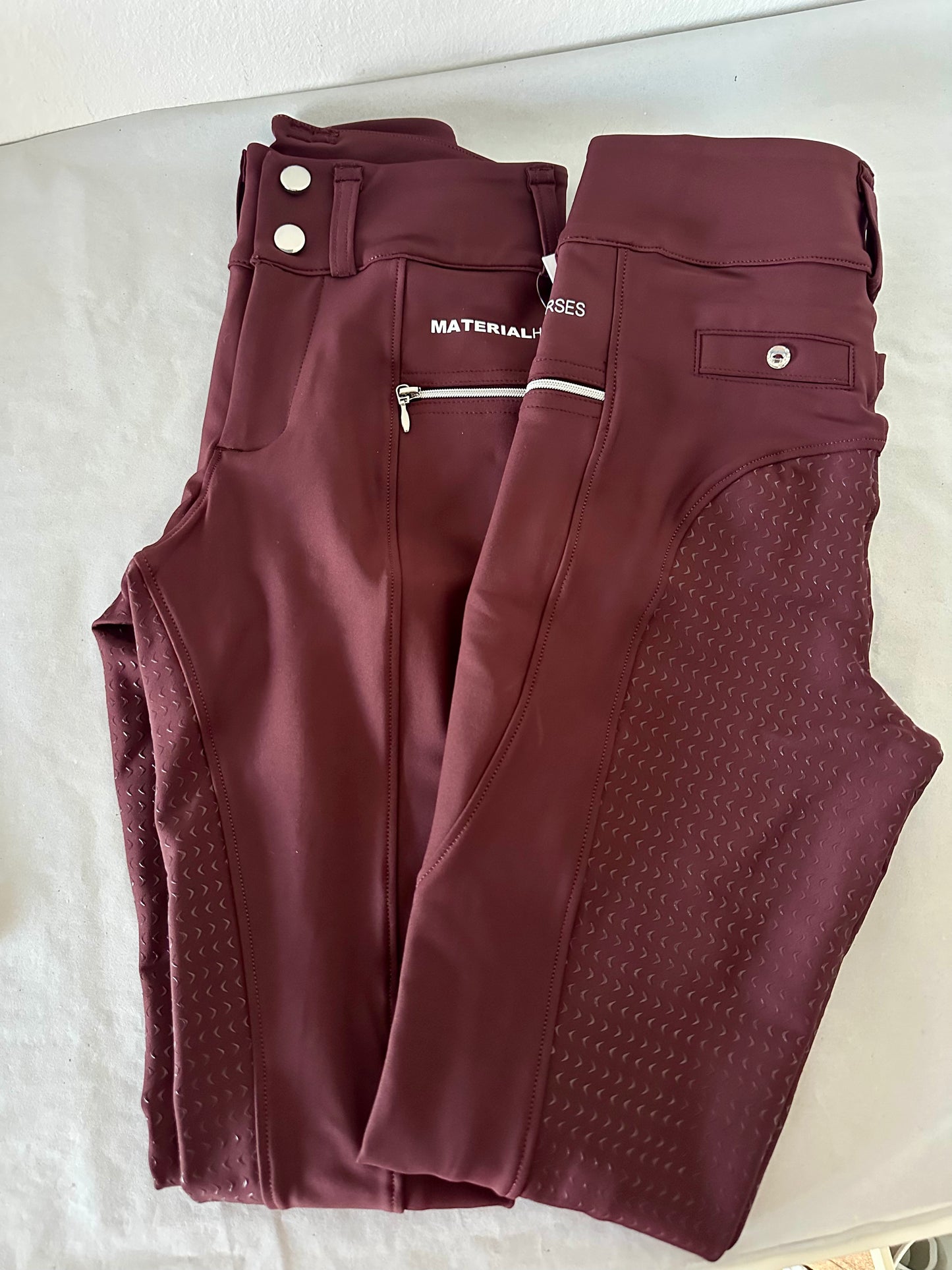 Bevezető áron - Full Seat Silicone Breeches - Double Pocket - Bordeaux🍷