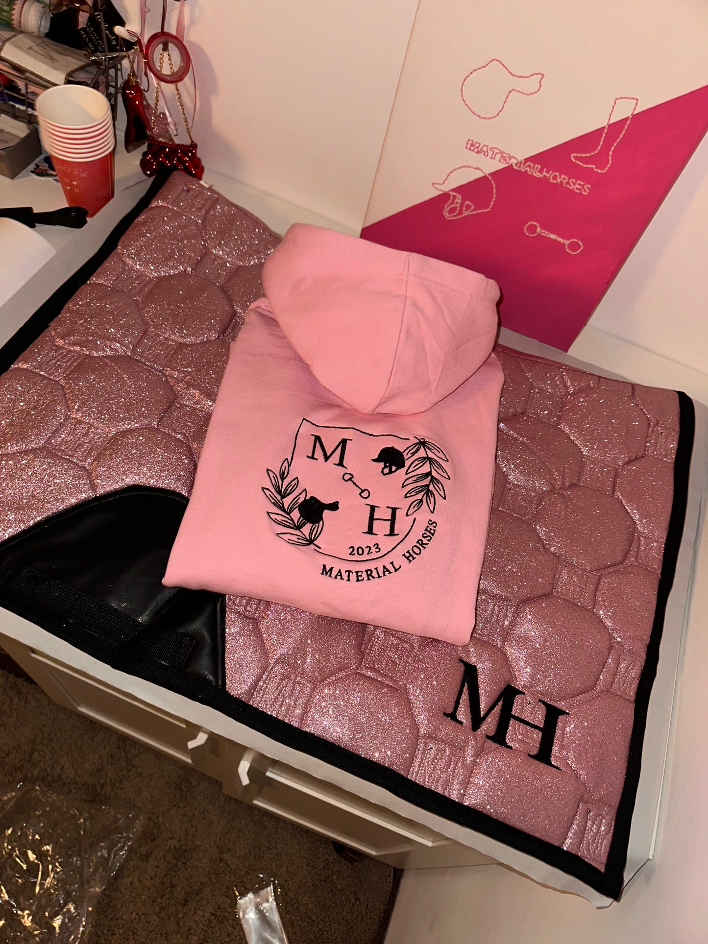 Dressage - Glitter Saddlepad - Sugar Plum🍬🍭