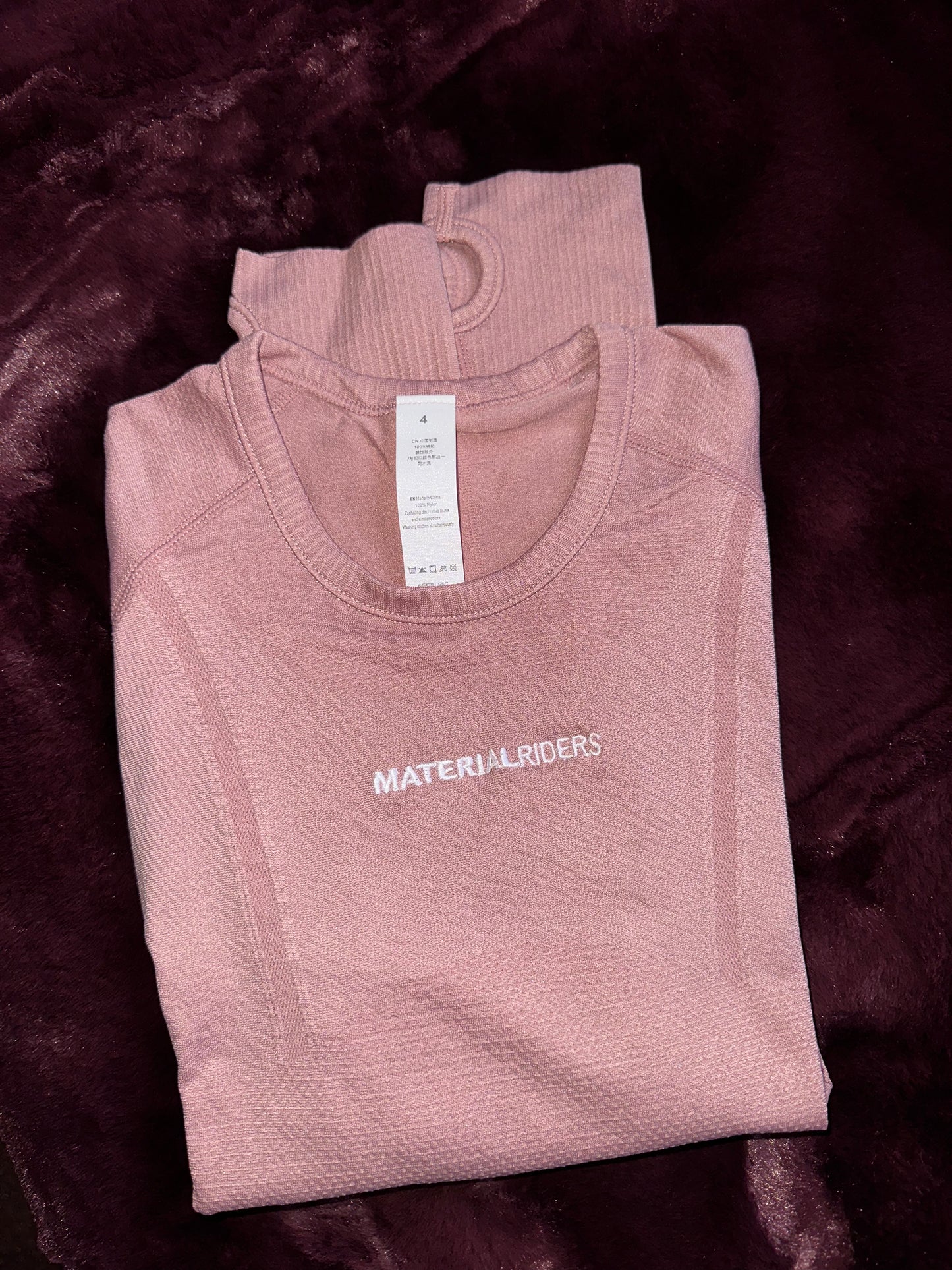 Kompressziós hosszúujjú lovaglófelső - Latte 🍨🧋